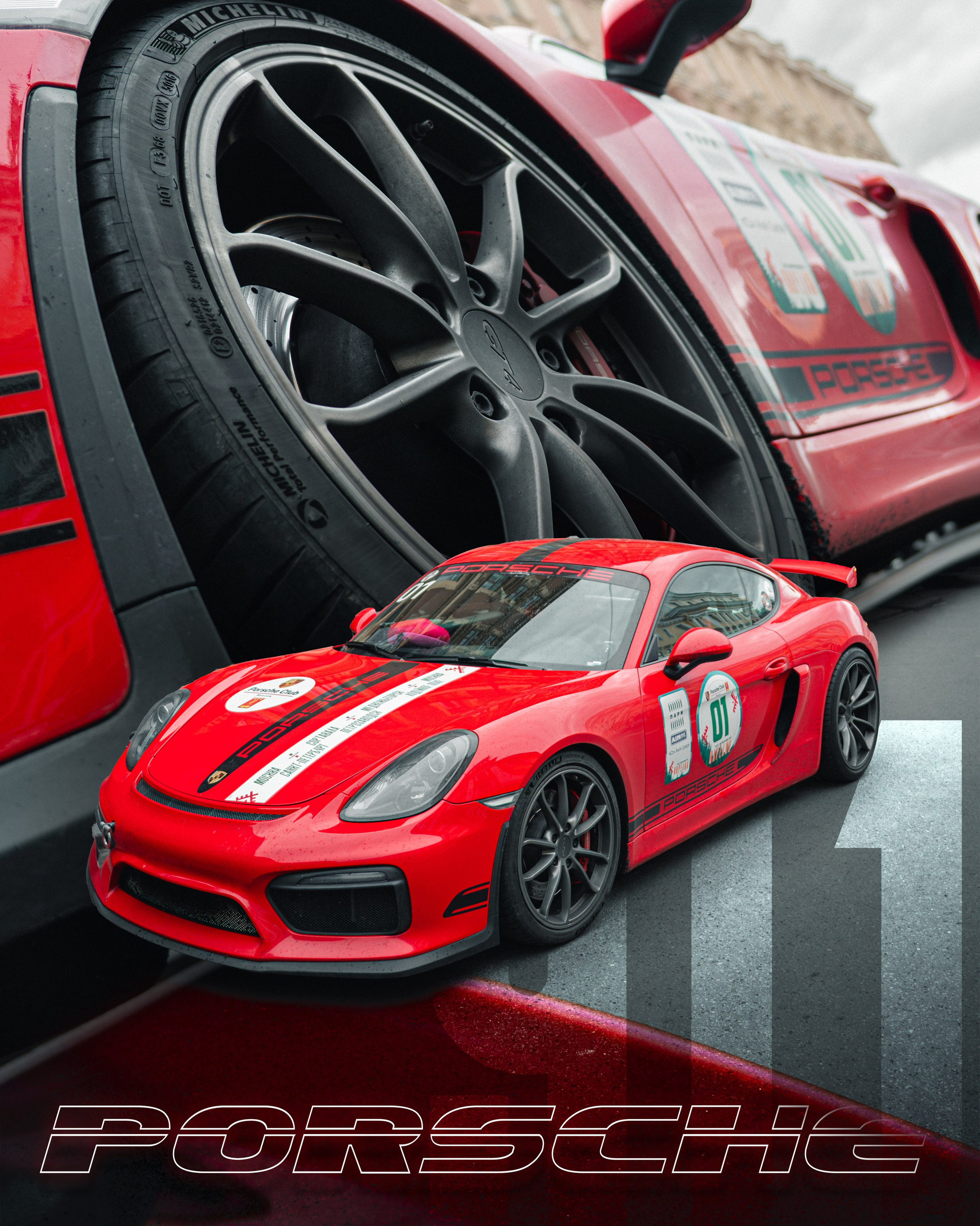 Porsche cayman gt4. Valya Fleks