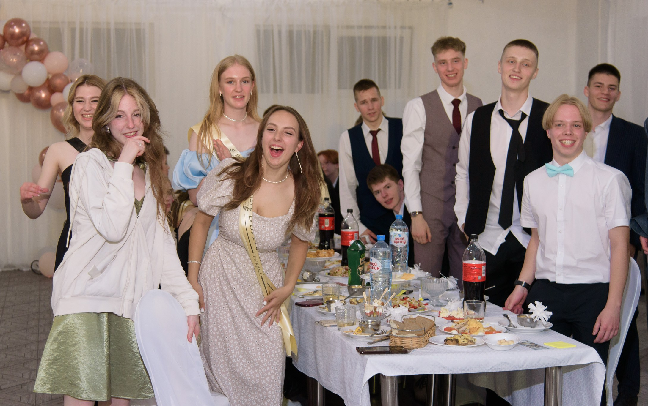 Выпускной 11 кл (банкет до рассвета). Фотограф Олег Юршевич Солигорск Минск