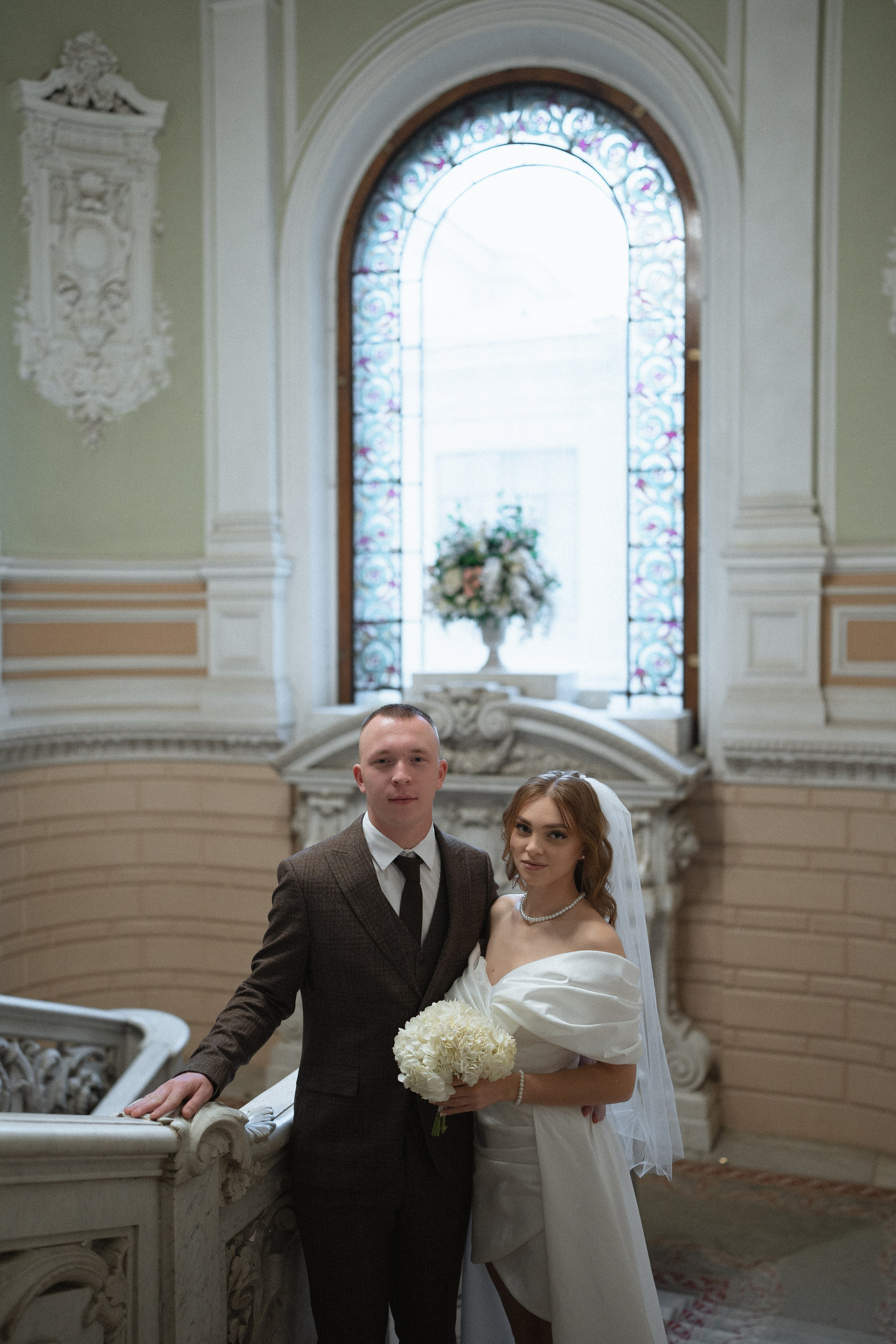 Дмитрий и Кира (Эрмитаж). Свадебный фотограф в Санкт-Петербурге