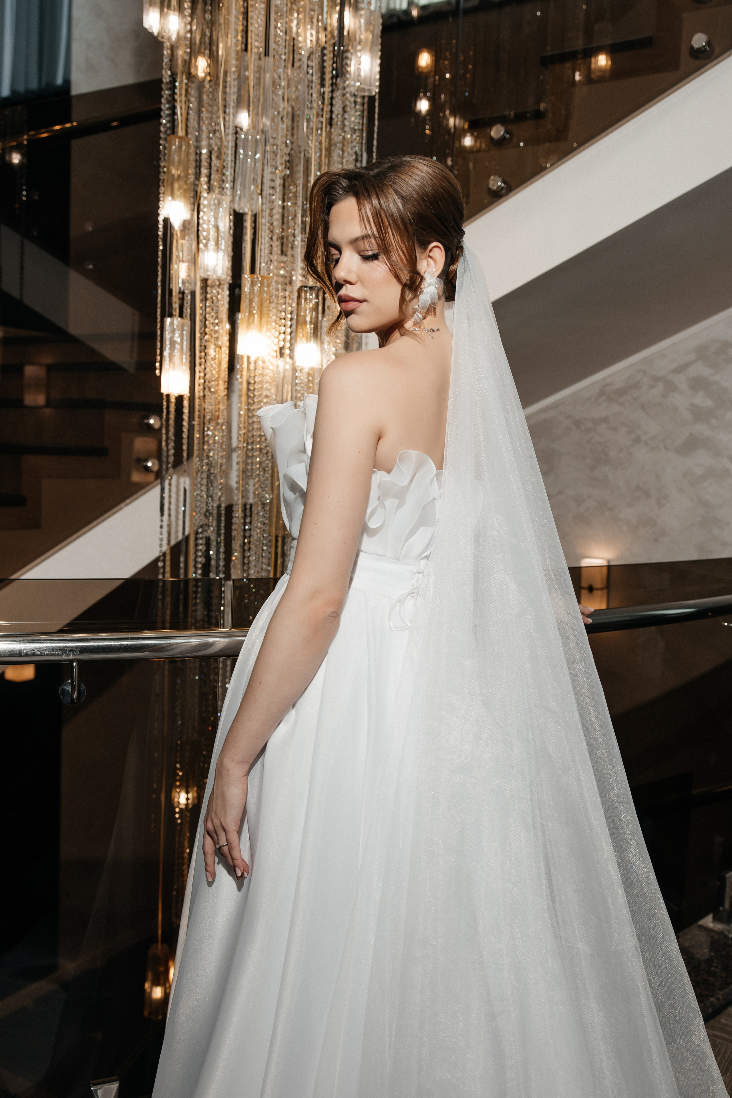 Белая классика свадьбы Даниила & Виктории. Вэлком, выездная регистрация и свадебный прием в одном стиле. Организация мероприятий ЮФО Кавказ