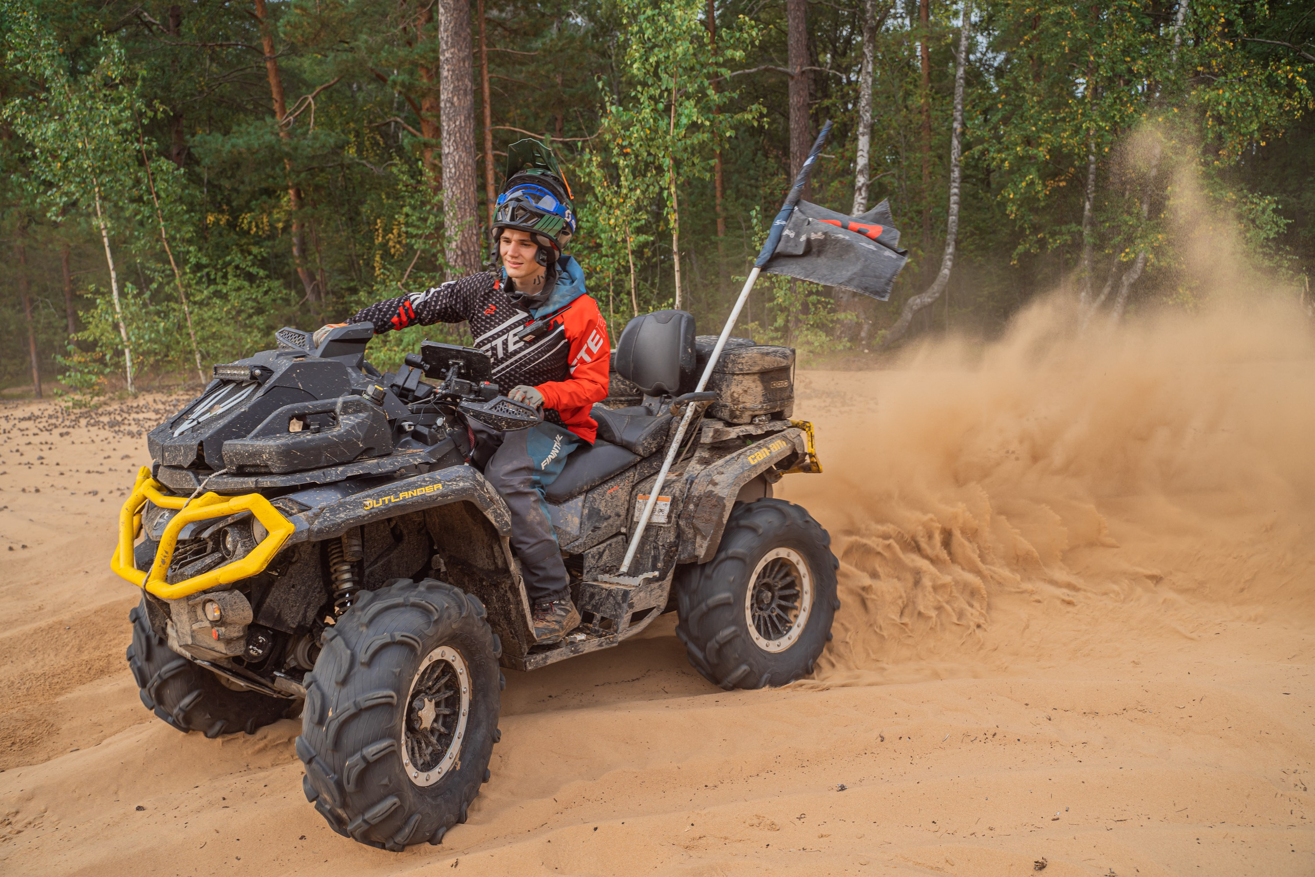 Квадровыезд —спортивный репортаж в Ленинградской области. Свадебный, семейный, портретный, репортажный фотограф в Санкт-Петербурге
