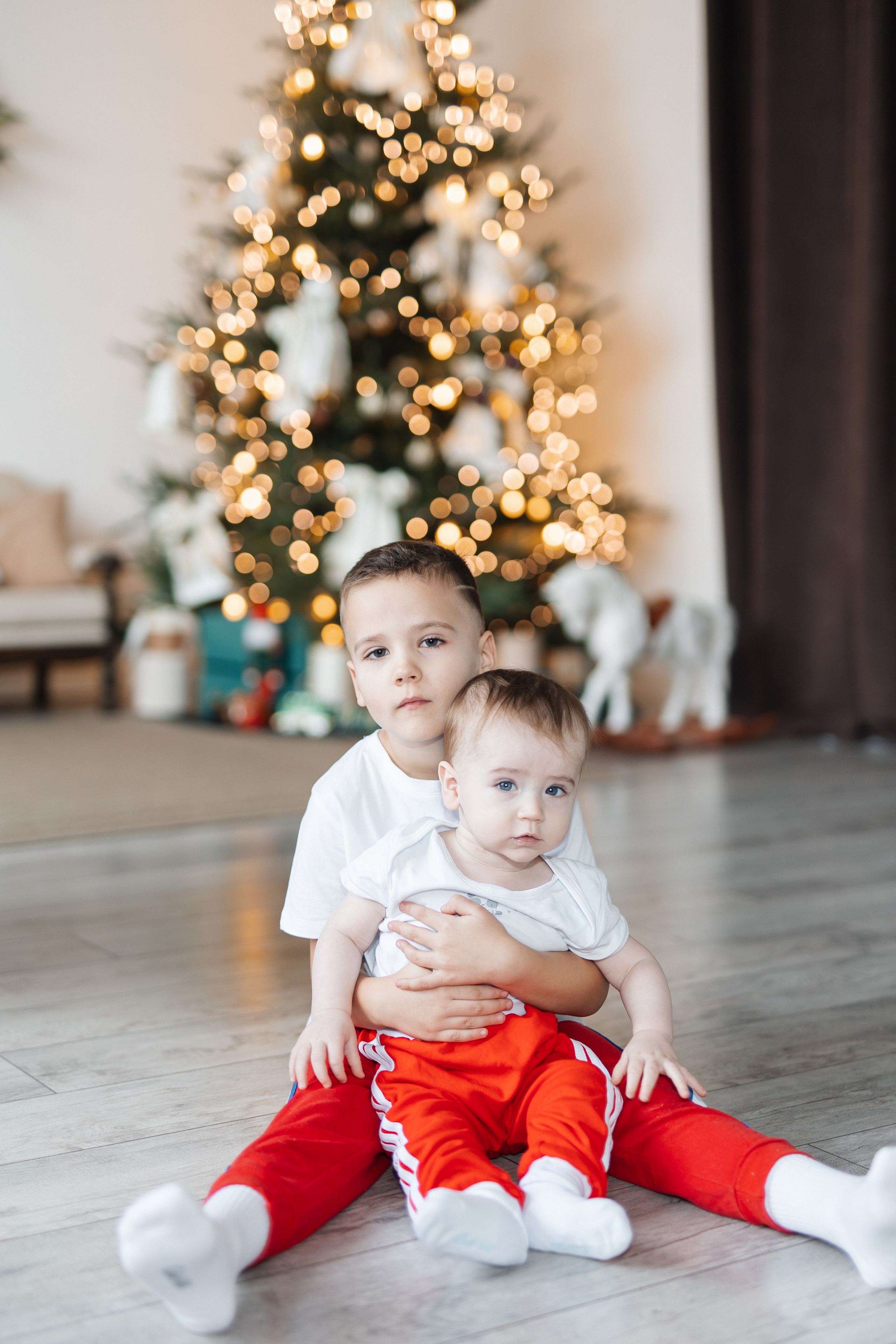 Семейная новогодняя фотосессия