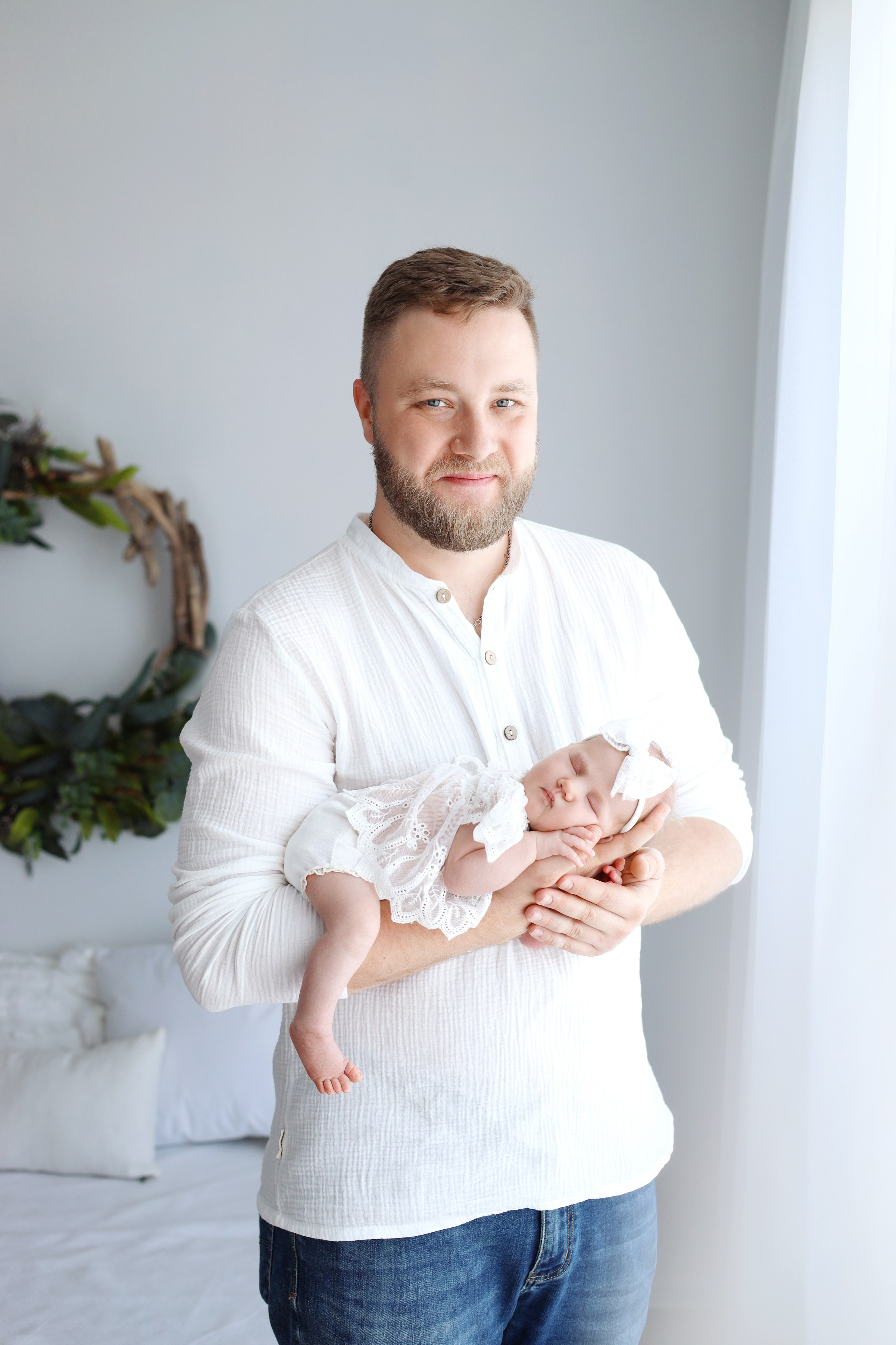 Ньюборн съемка Алисы, оптимальный пакет co стилем natural. Фотограф новорожденных Москва. Ньюборн фотограф Москва