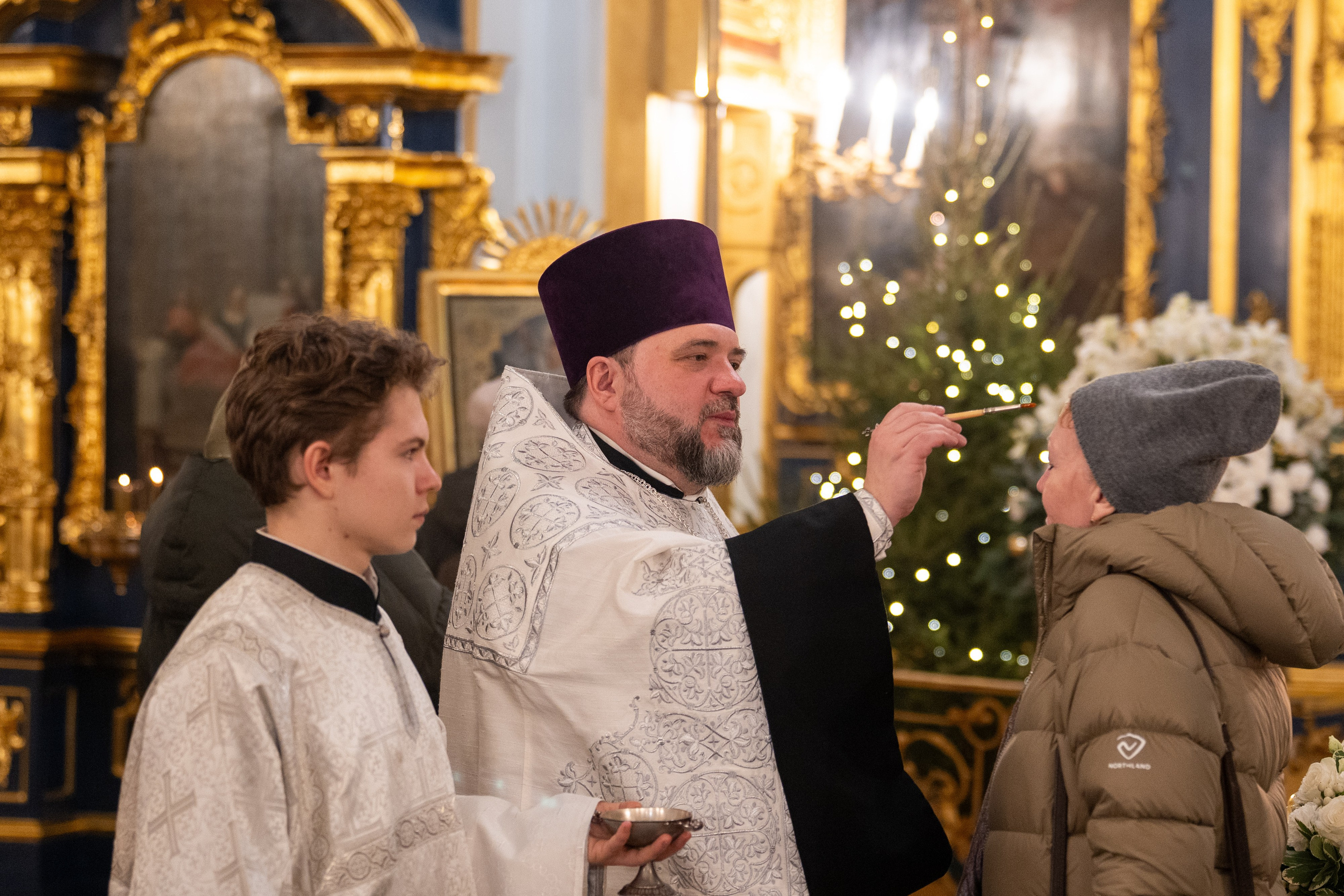 Праздничное бдение в Николо-Богоявленском морском соборе. НИКОЛО-БОГОЯВЛЕНСКИЙ МОРСКОЙ СОБОР