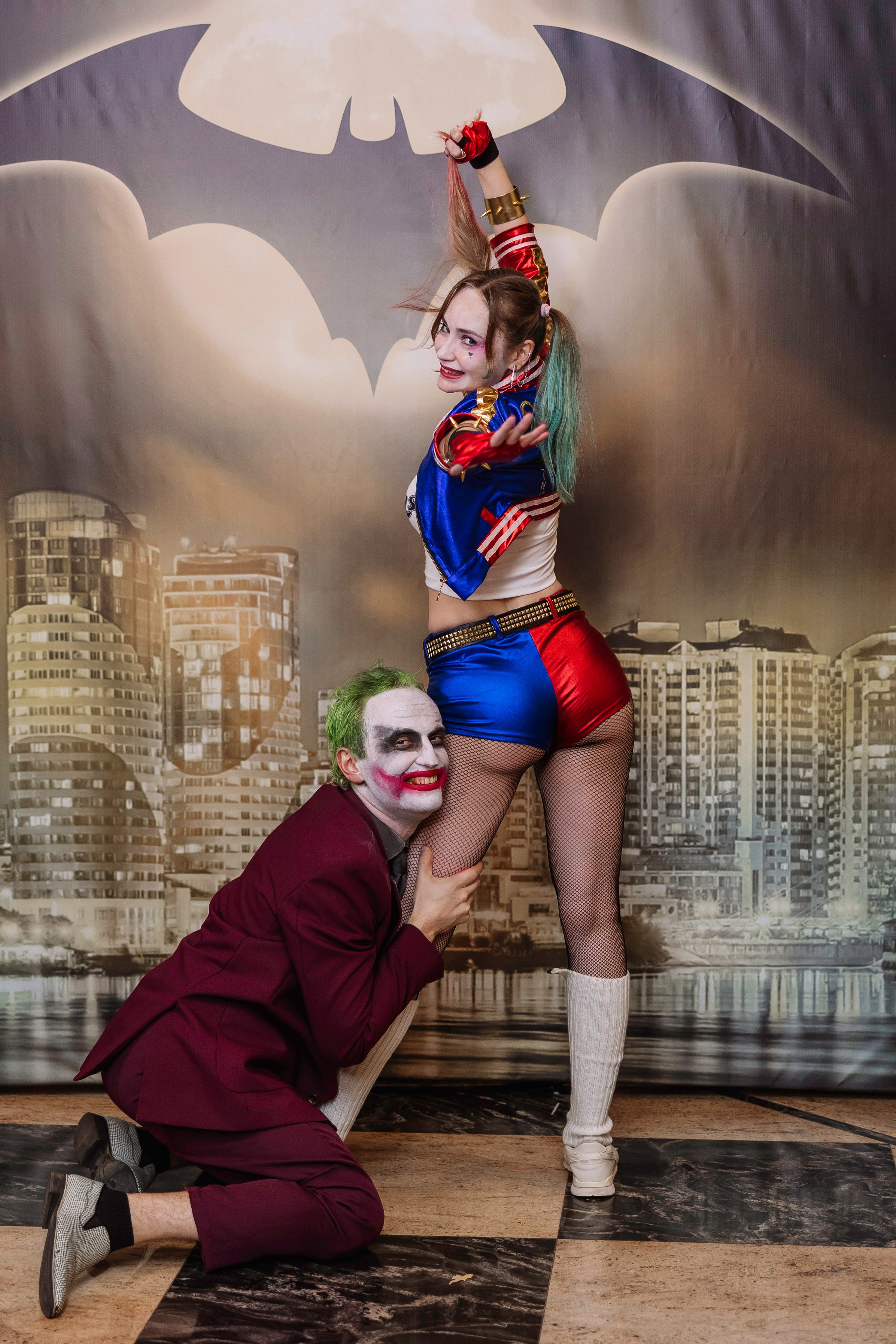 Фотограф Анна Крылова - портрет мужчины в костюме Джокера