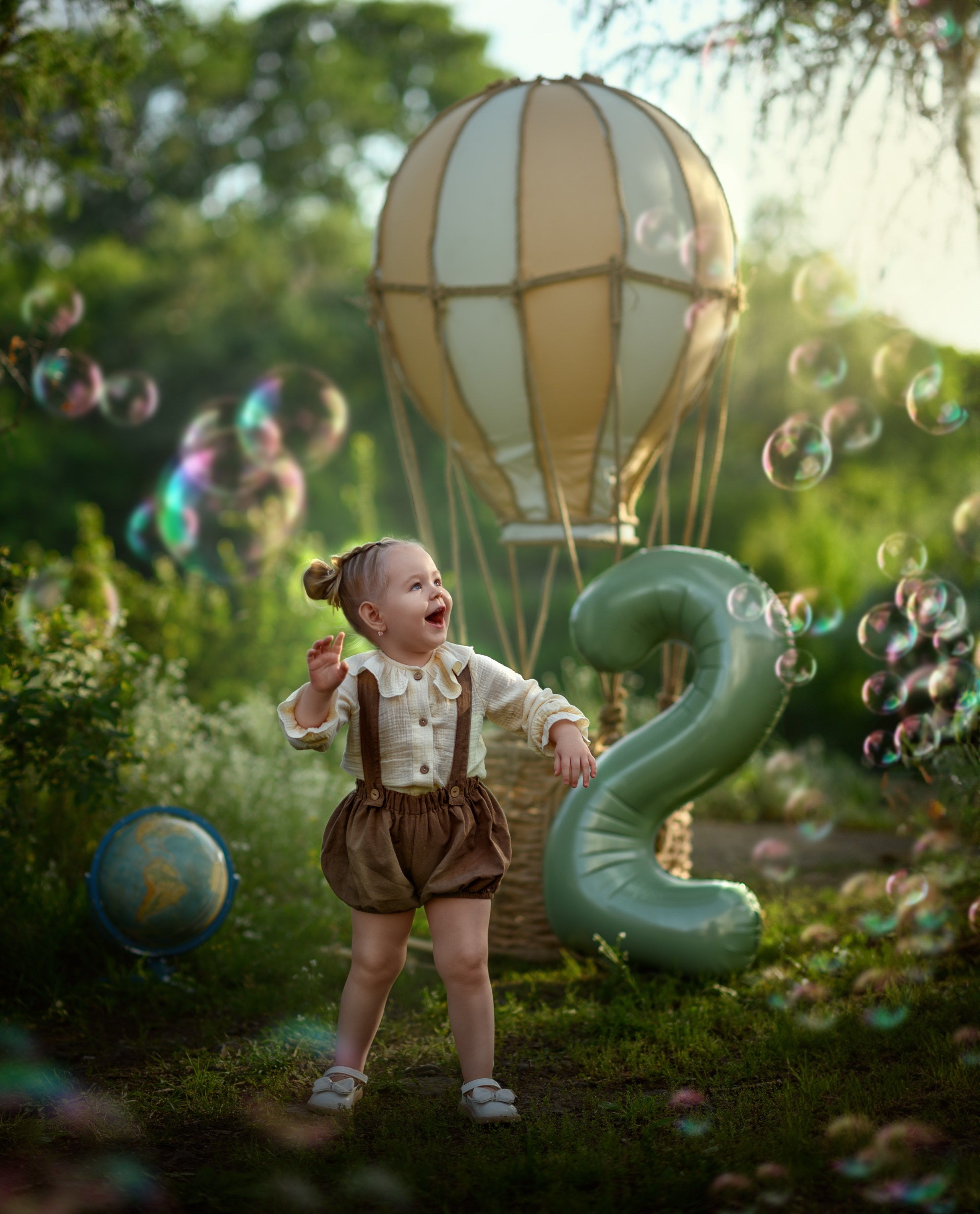 ВОЗДУШНЫЙ ШАР. Семейный фотограф Екатеринбург Лора Мур