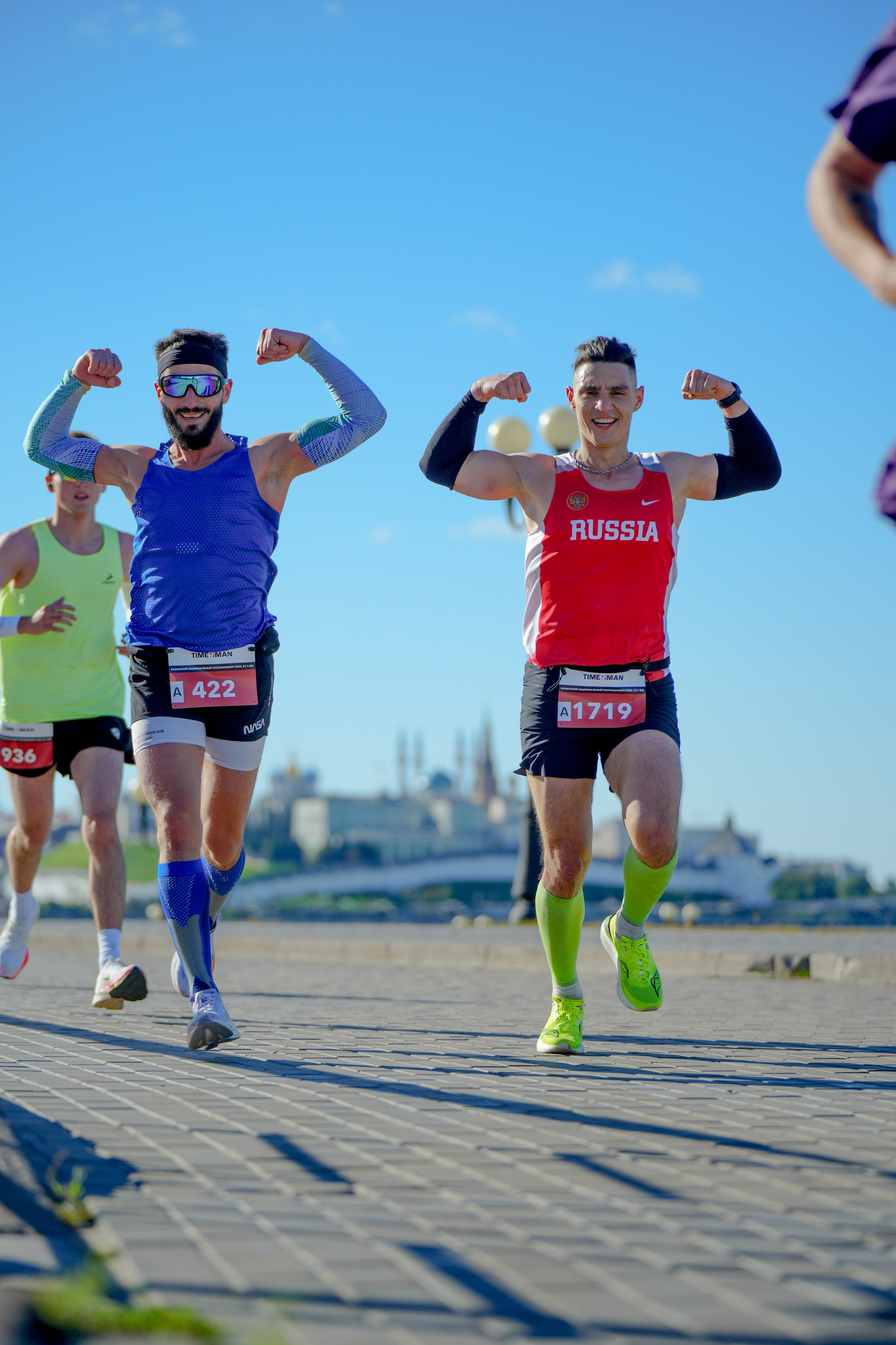 Спортивный репортаж Казанский полумарафон. Фотоким