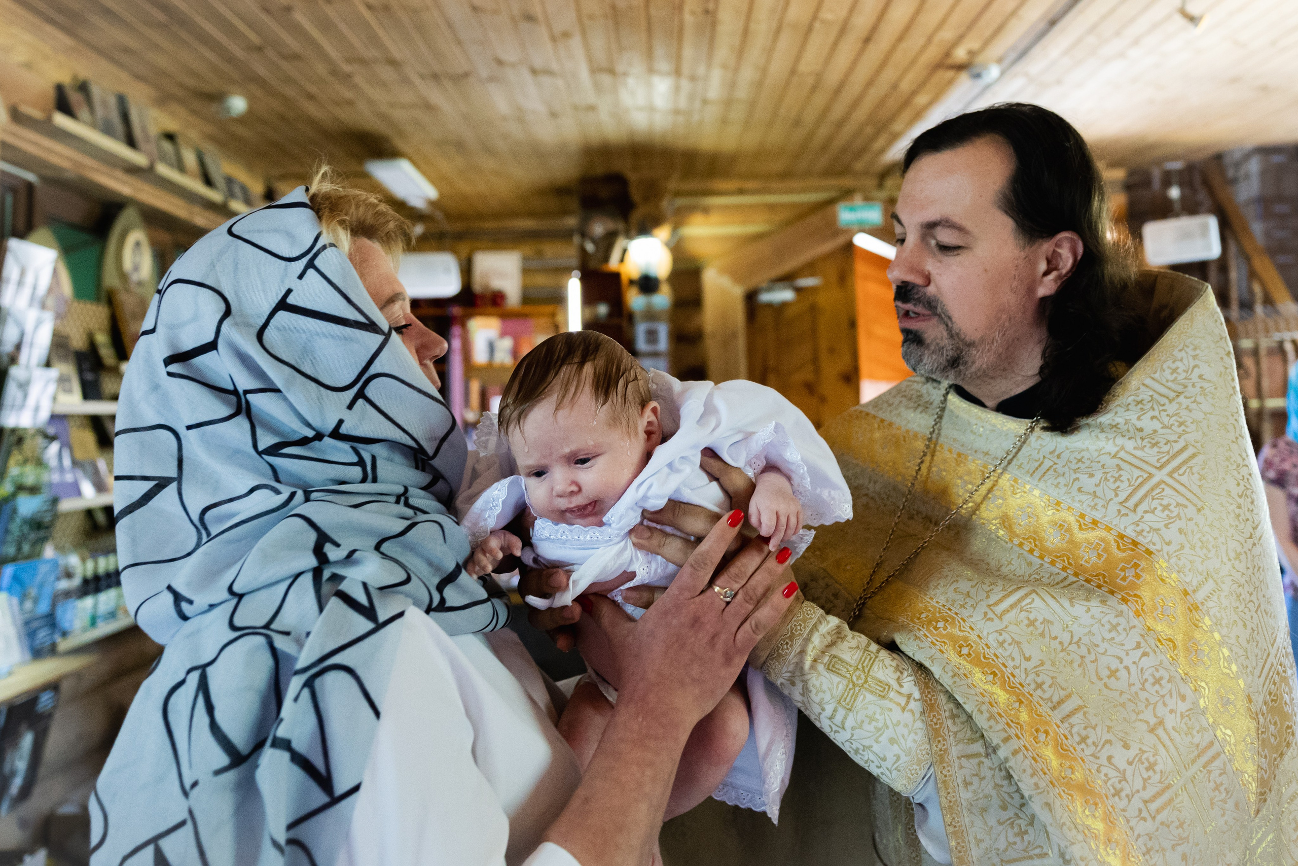 Крещение Карины-Софии. Фотограф в Санкт-Петербурге Козырь Олеся