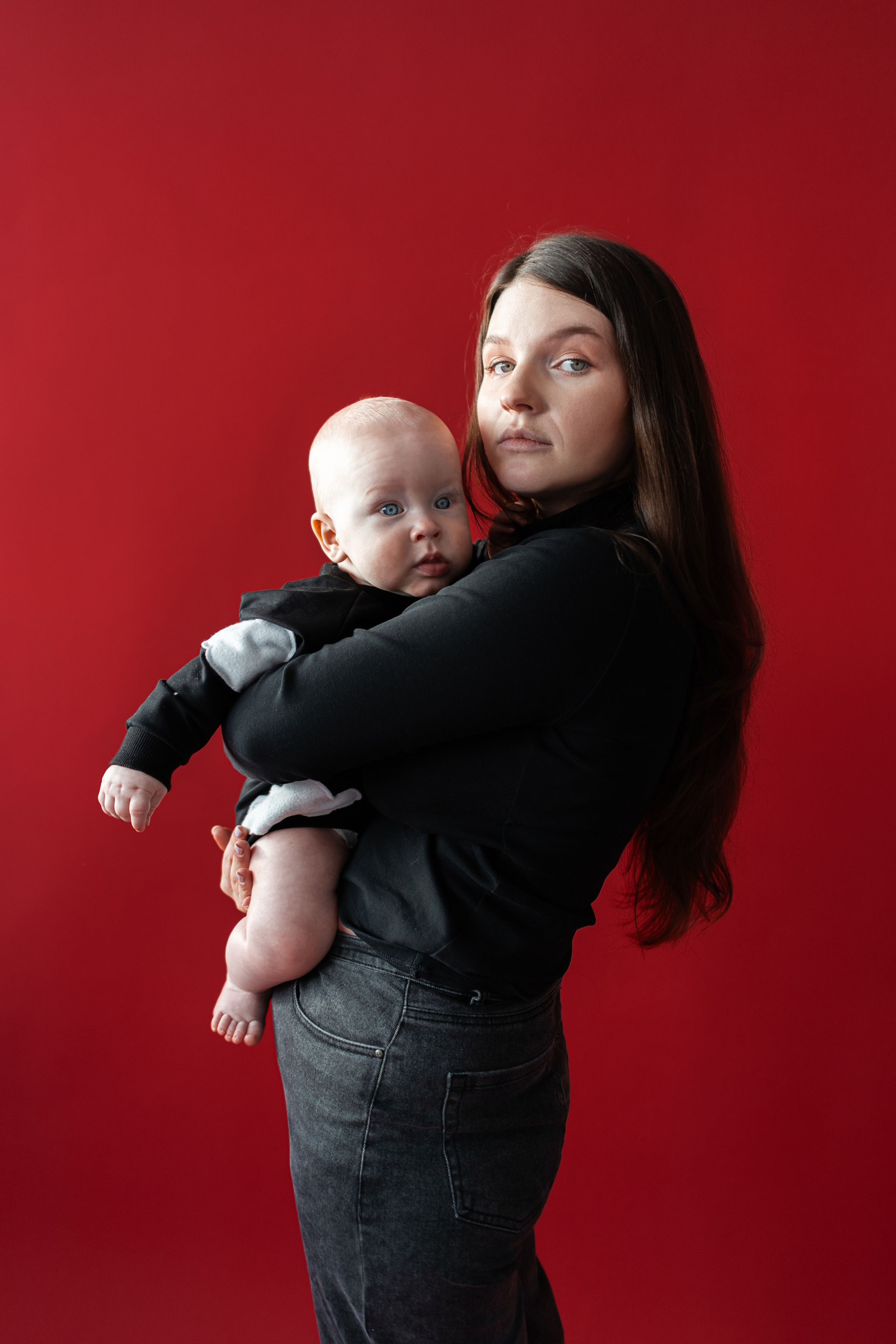 Семейная фотосессия Кристины и малыша Славы в Калуге