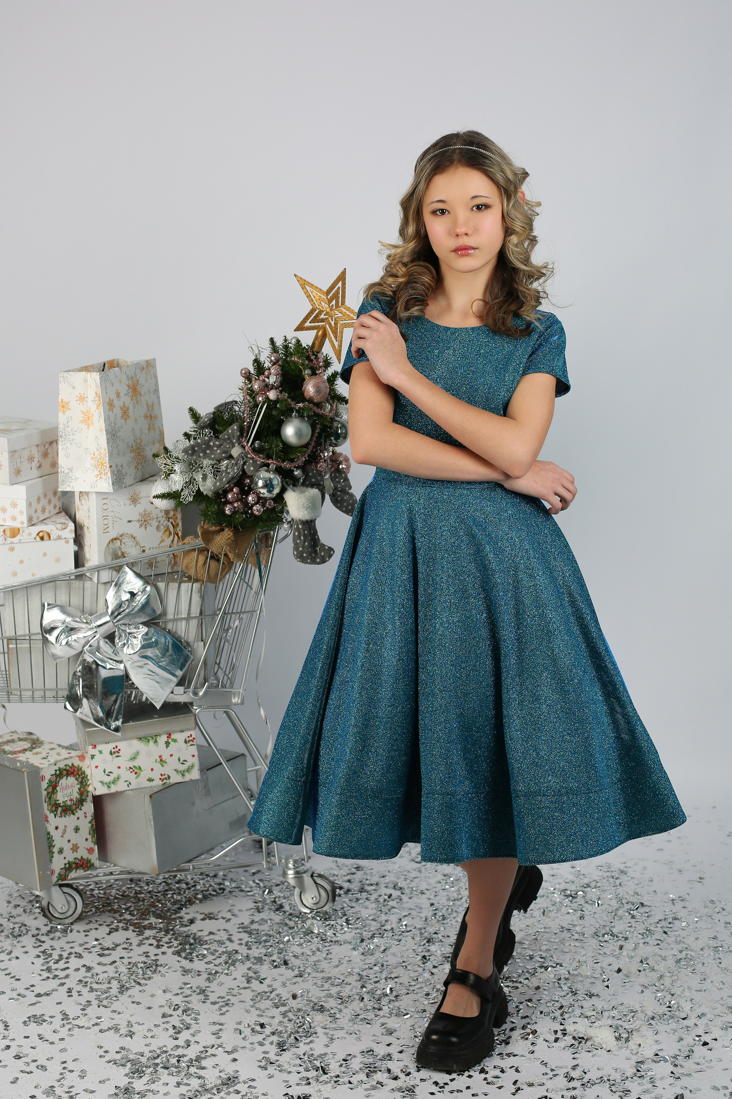 Новогодний фотопроект модельной школы Open Stars. Little_Princess.38