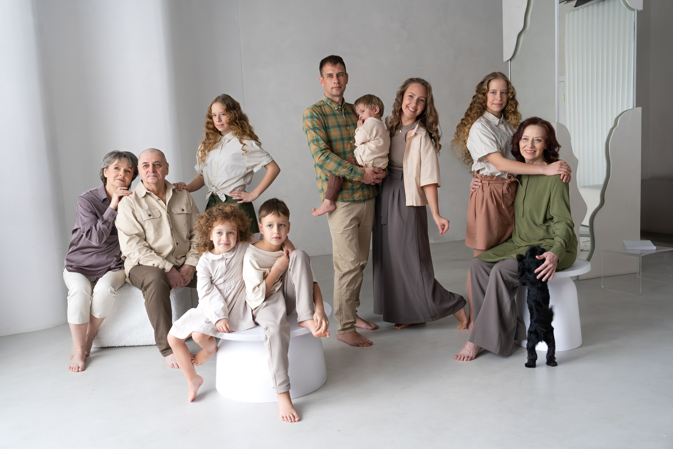 Семейная фотоистория в студии / у вас дома. Главная