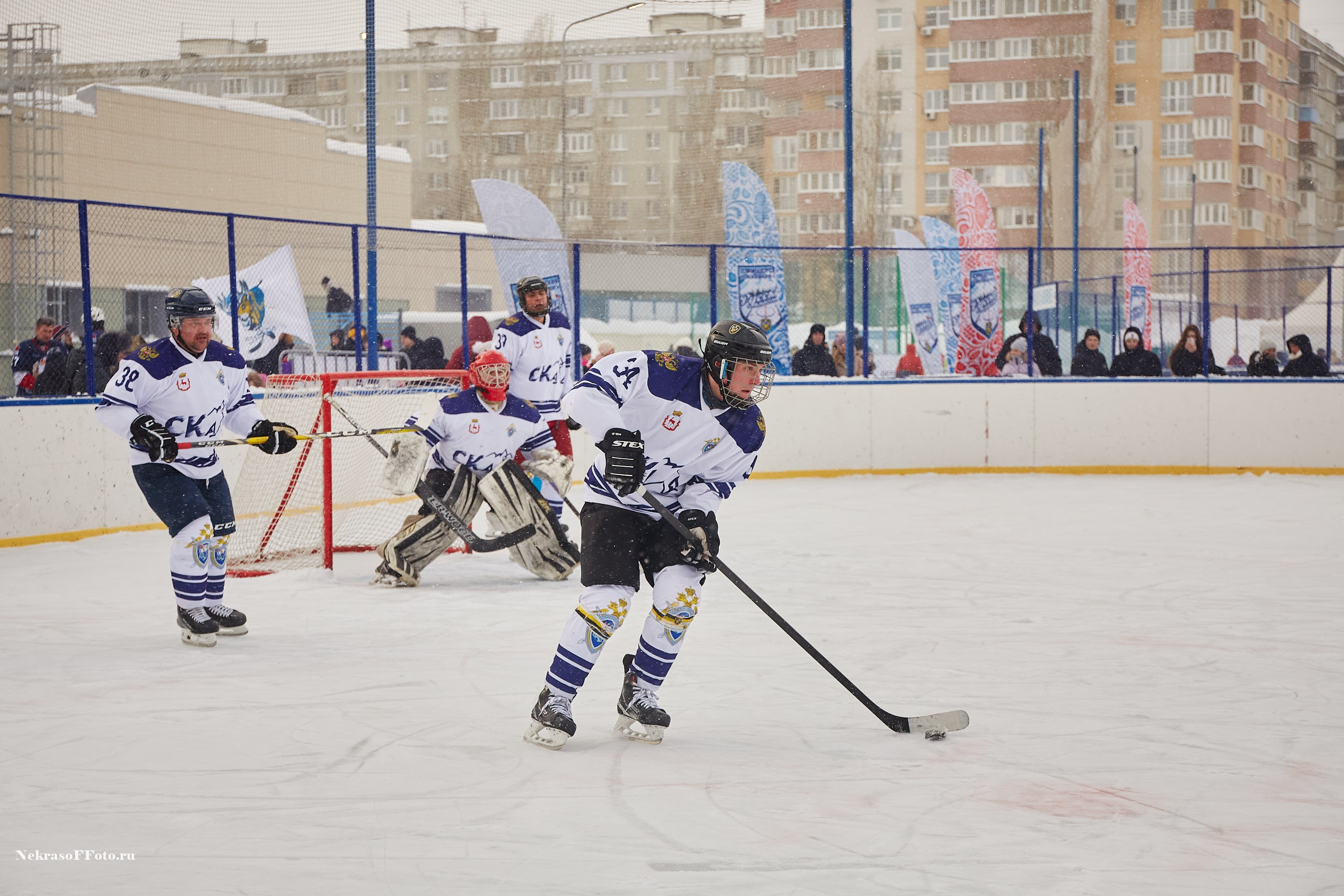 Турнир по хоккею «Русская классика» в рамках Офицерской хоккейной лиги. Спортивный фотограф Некрасов Денис
