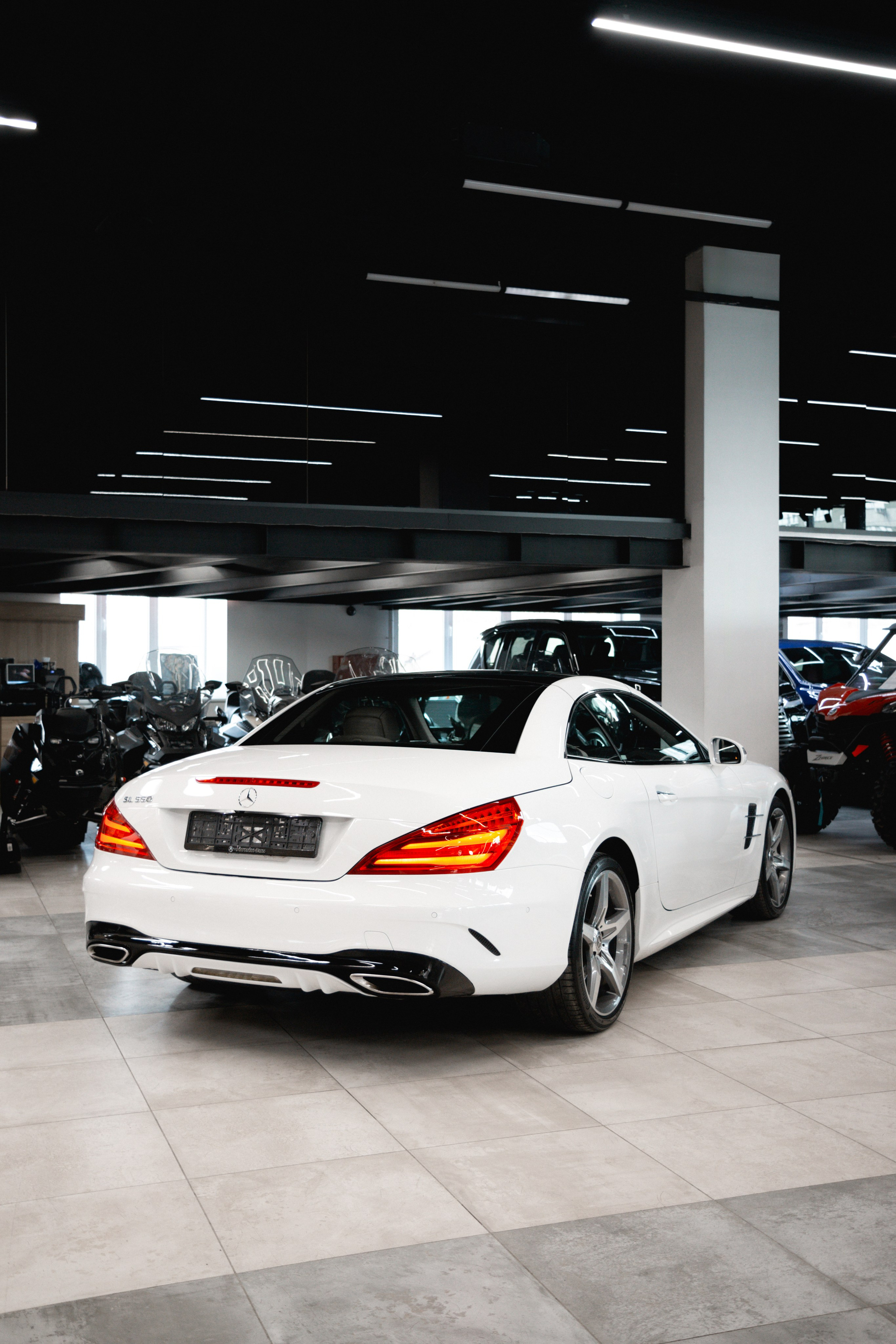 Mercedes SL550. Автомобильный фотограф и видеограф в Новосибирске|Александра Косухина