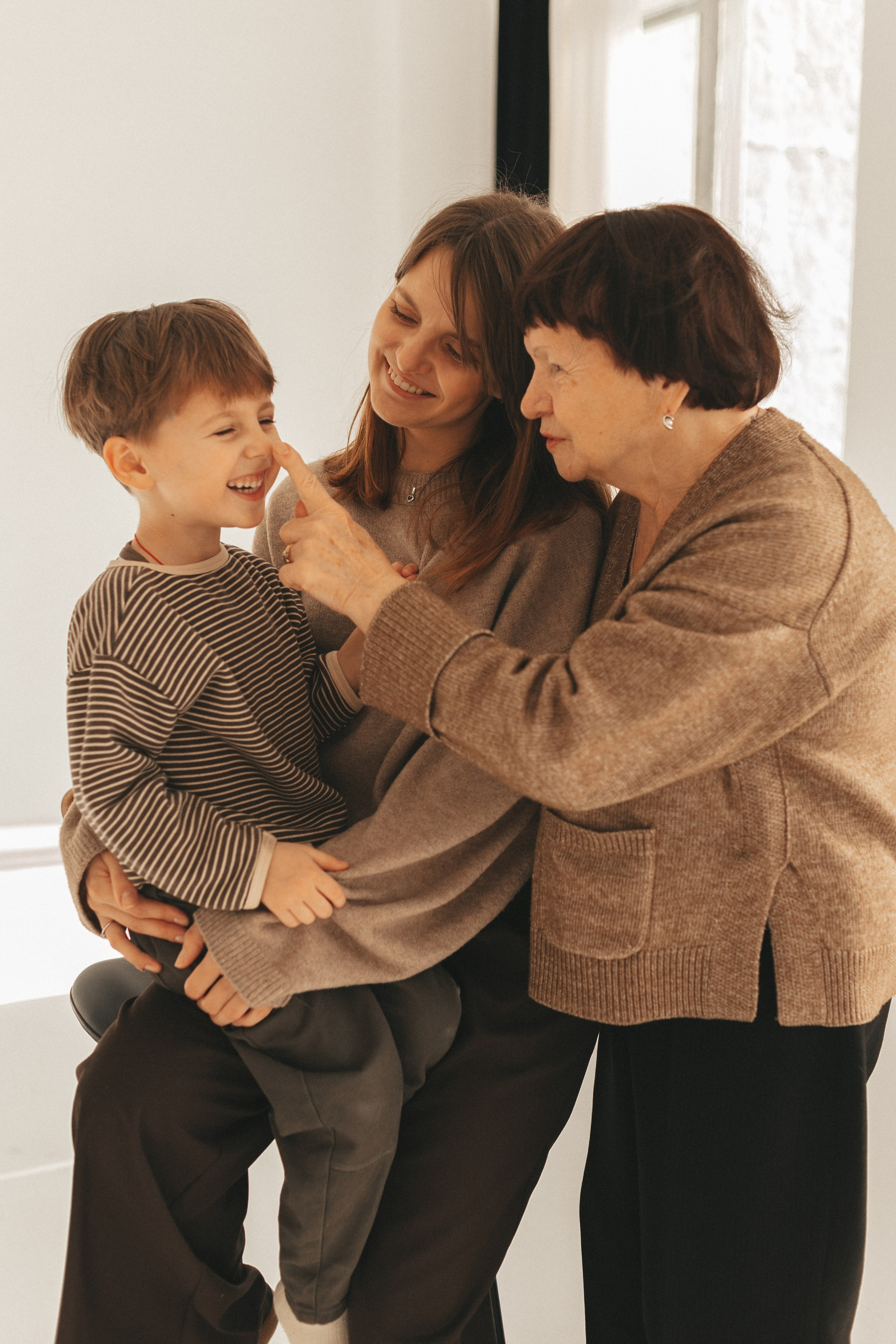 Бабушка родная!. Семейный фотограф в Москве