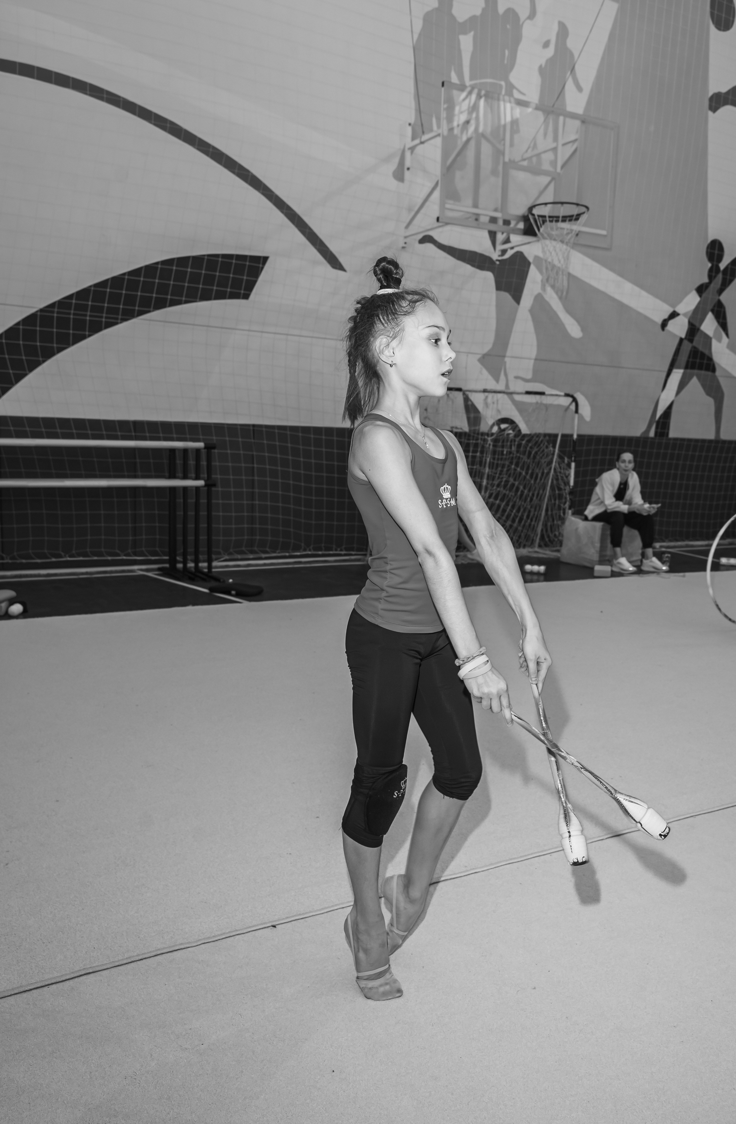 Тренировочный процесс. Художественная гимнастика. Фотограф в Москве