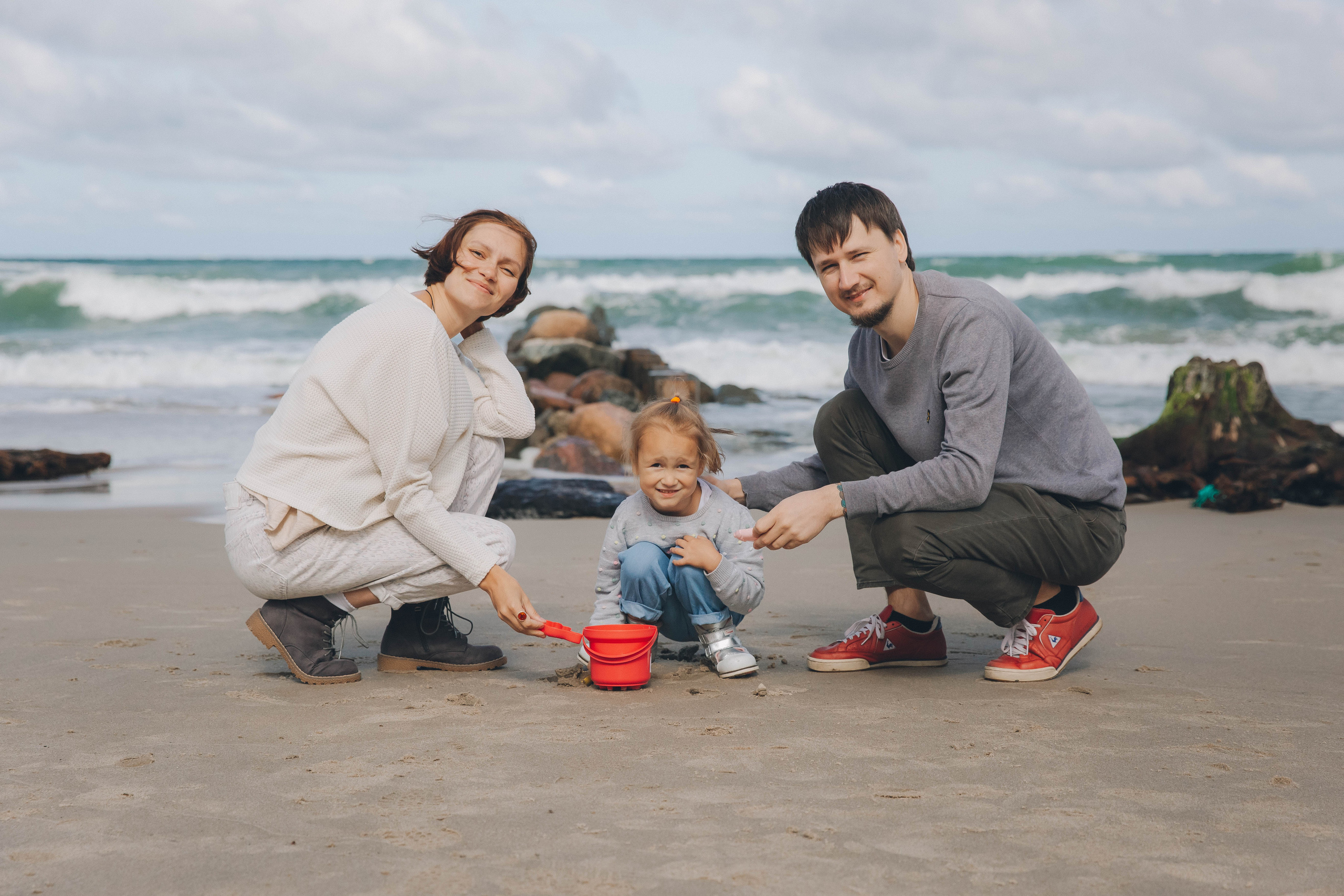 Аня, Виталик и Таиса. Фотограф Зеленоградск Красильникова Елена