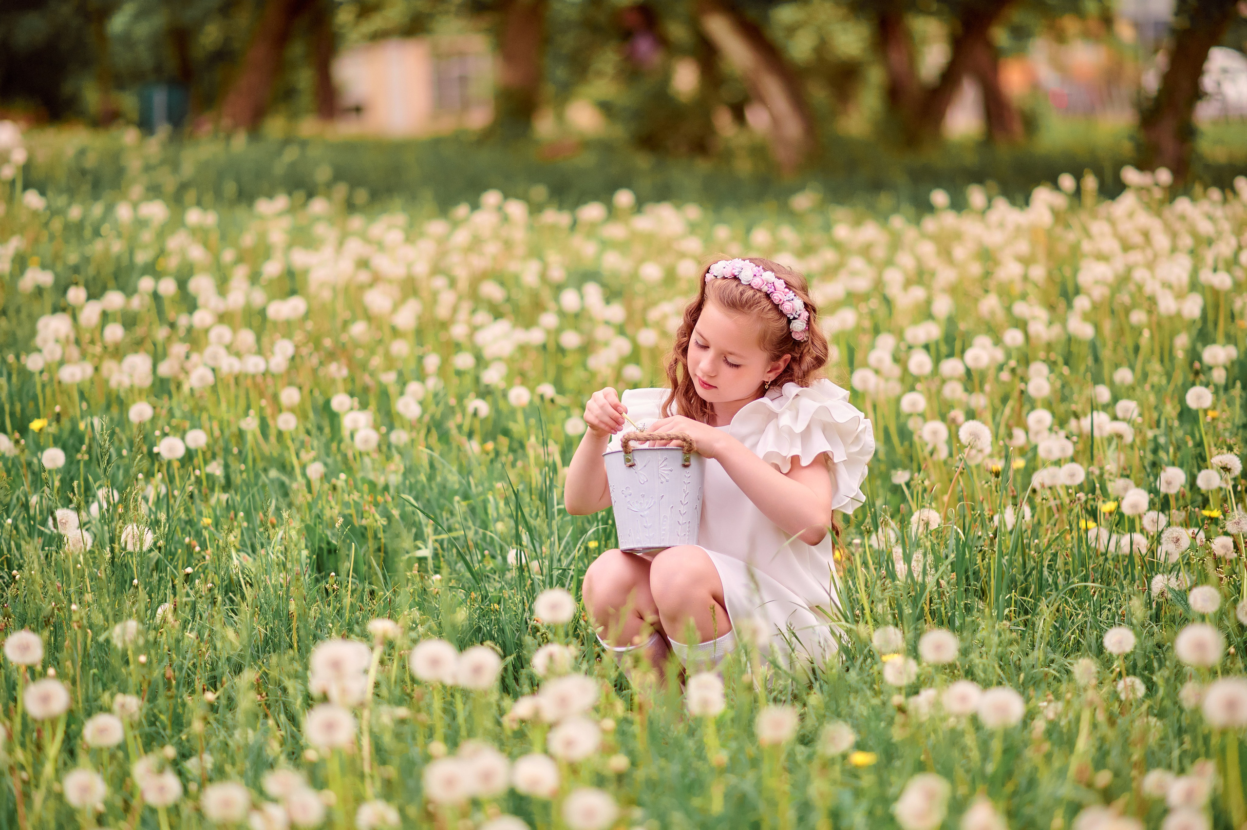 Одуванчики. Семейный и детский фотограф в г. Ногинске Ангелина Хасанова