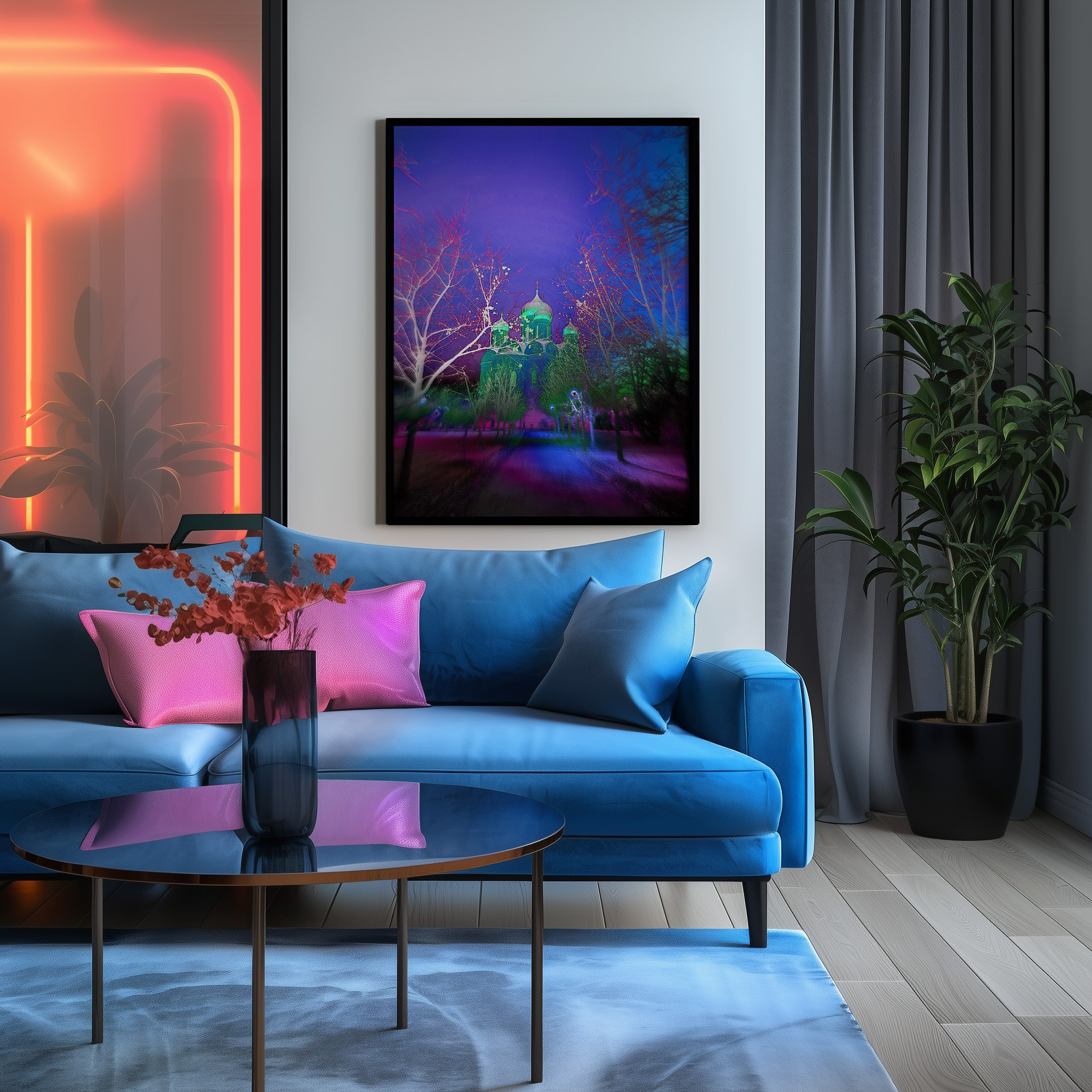 NEON LIGHT. VISUAL ARTIST