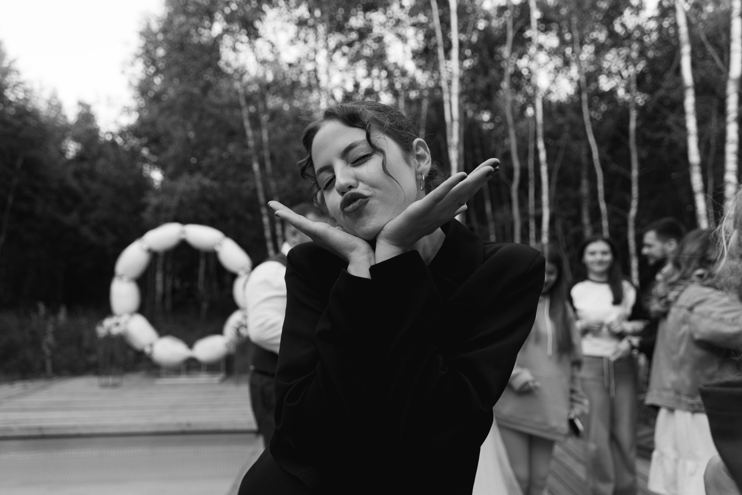 Черно-белая свадьба. Свадебный и семейный фотограф в Туле и области Маша Костина