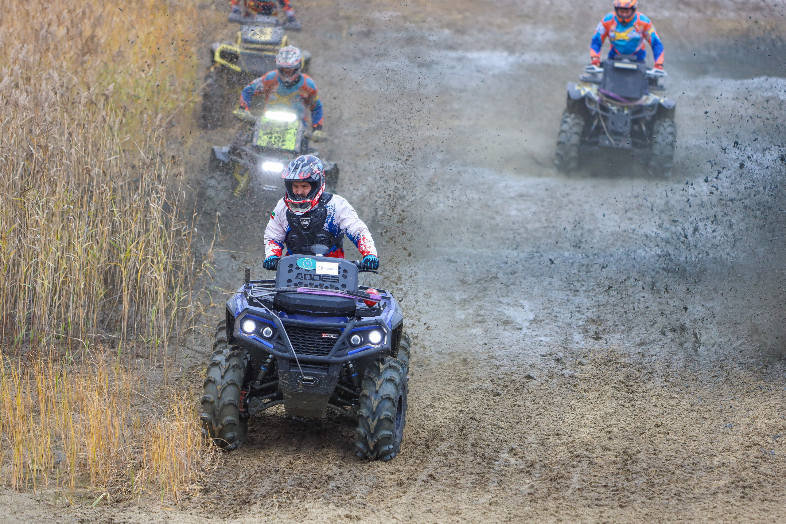 Гонки на квадроциклах Грязевое кольцо. Спортивный фотограф в Самаре