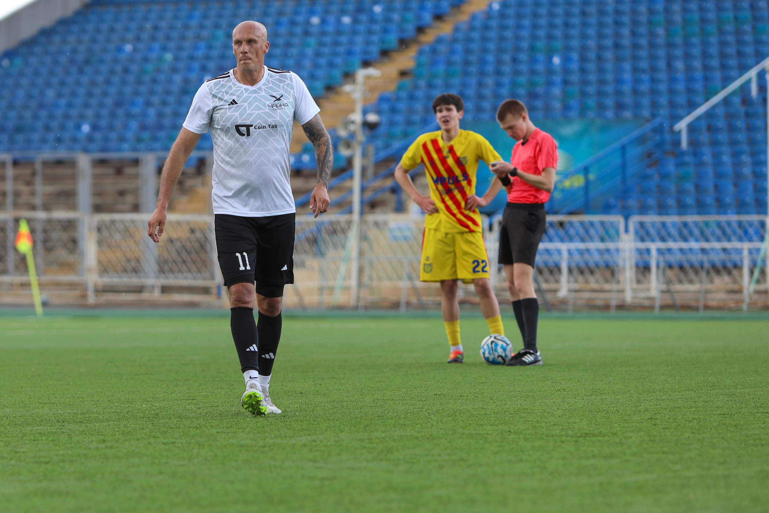 Чайка — Импульс. Зимнее первенство города по футболу. Спортивный фотограф в Самаре