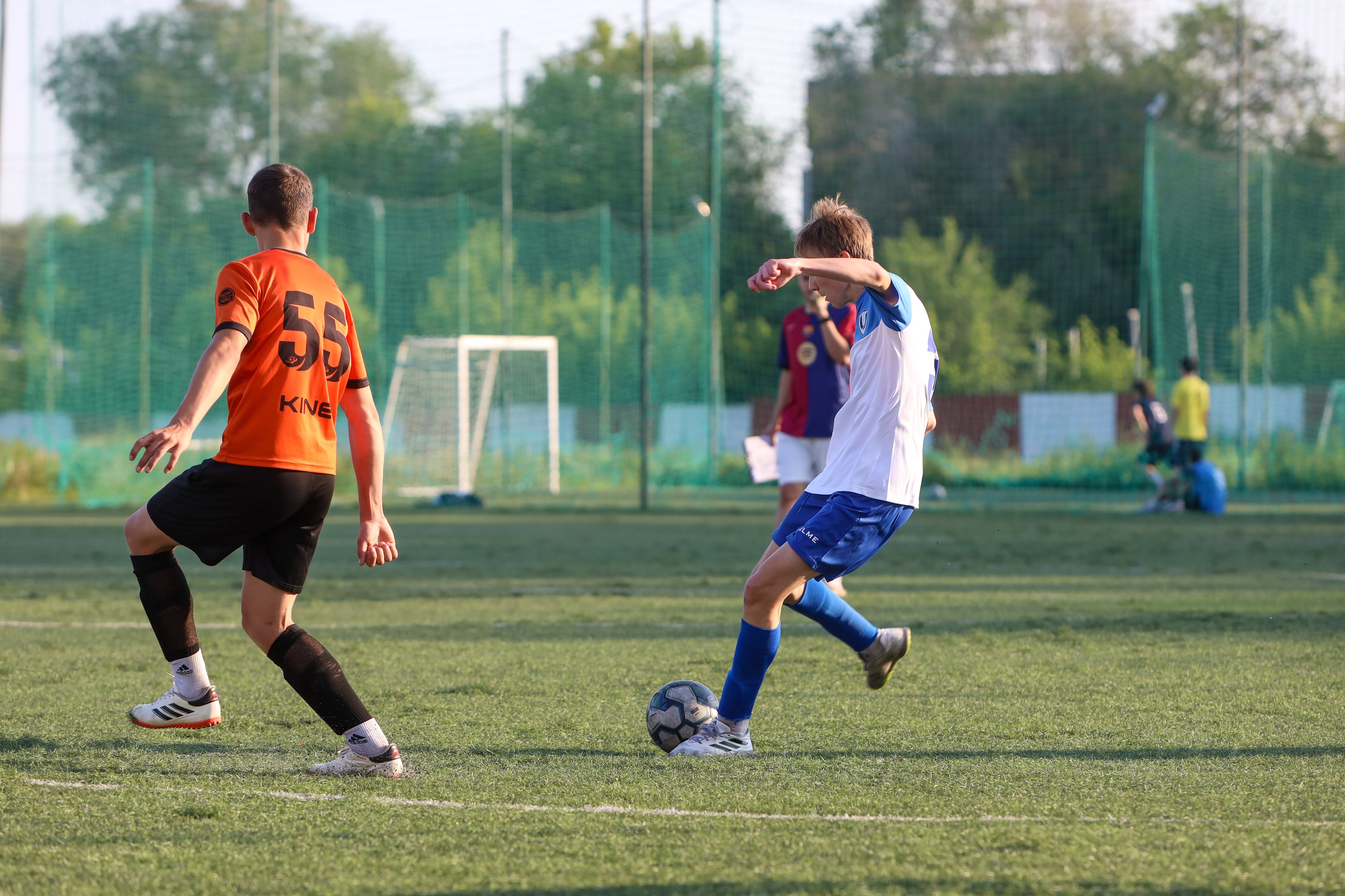 Кинель — Виктория Унион. Чемпионат СФПЛ. Молодежная футбольная лига U-15. Спортивный фотограф в Самаре