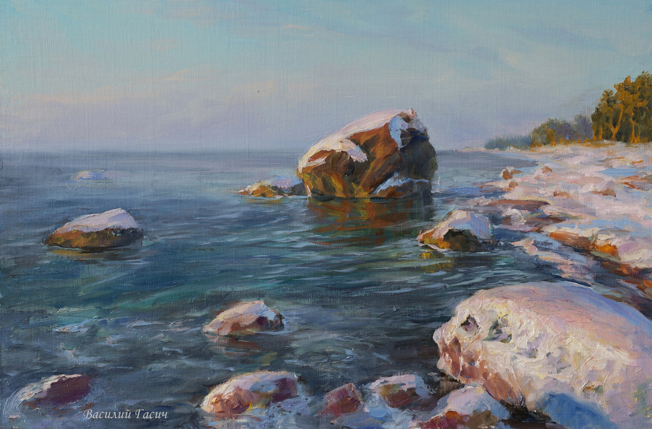 Пленэр / Plein air. Художник Василий Гасич