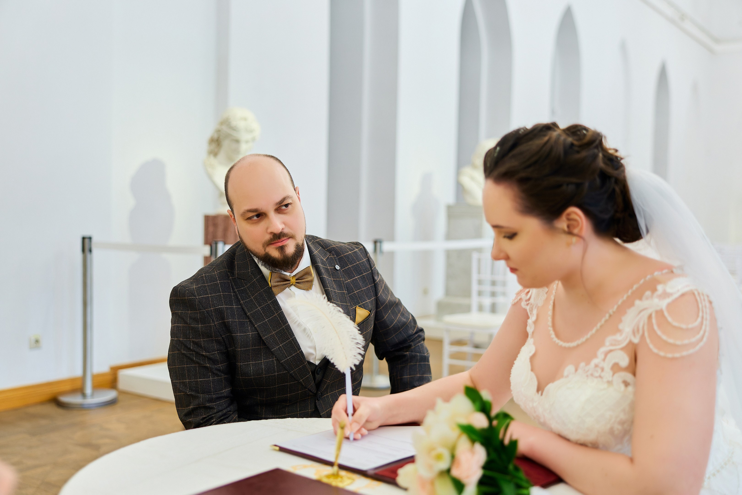 Свадебная фотосессия в Царицыно. Свадебный фотограф Сергей Колбинский