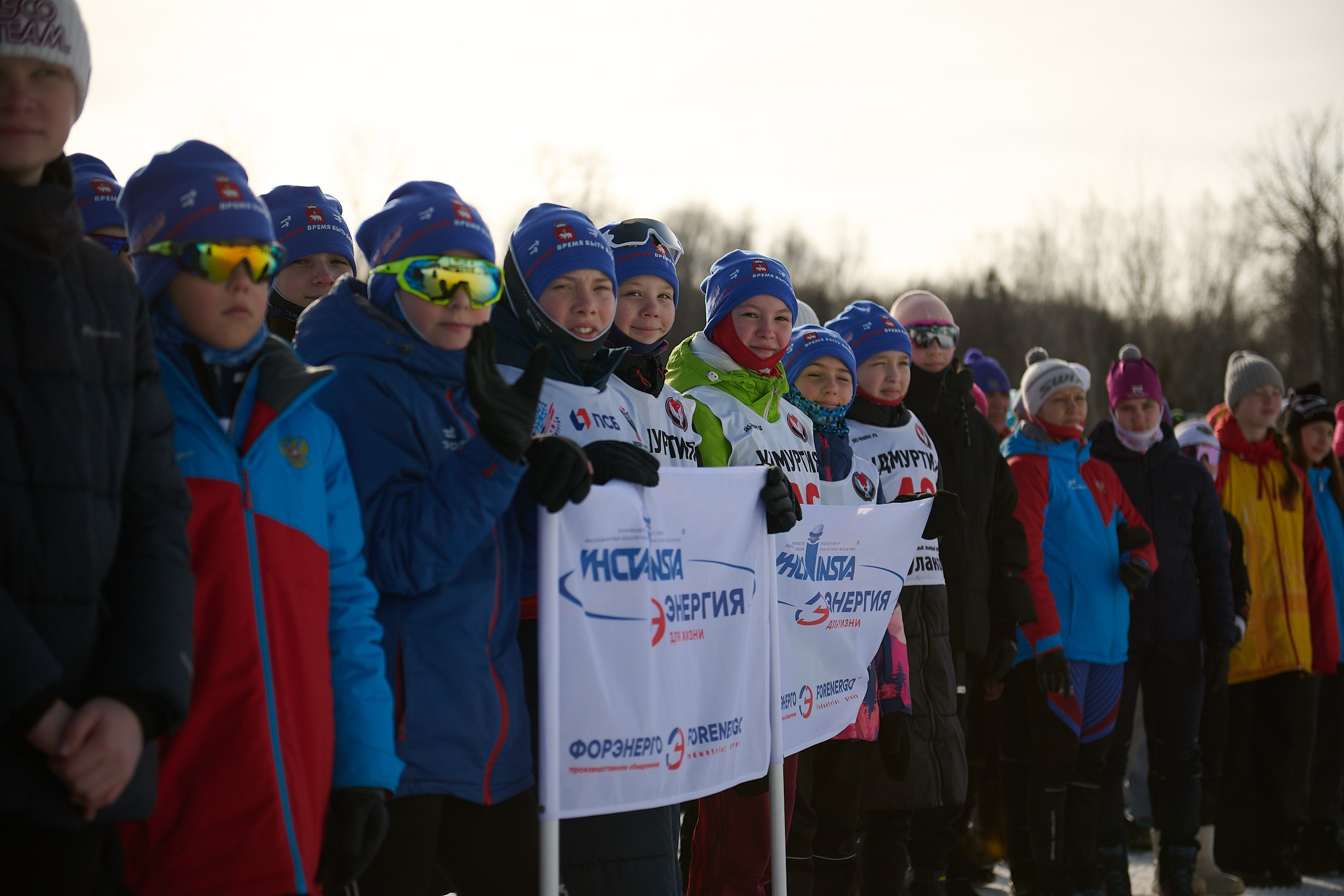 Всероссийские соревнования по лыжным гонкам «Пионерская правда». Ижевс. Спортивный репортажный фотограф в Ижевске Сергей Мерзляков