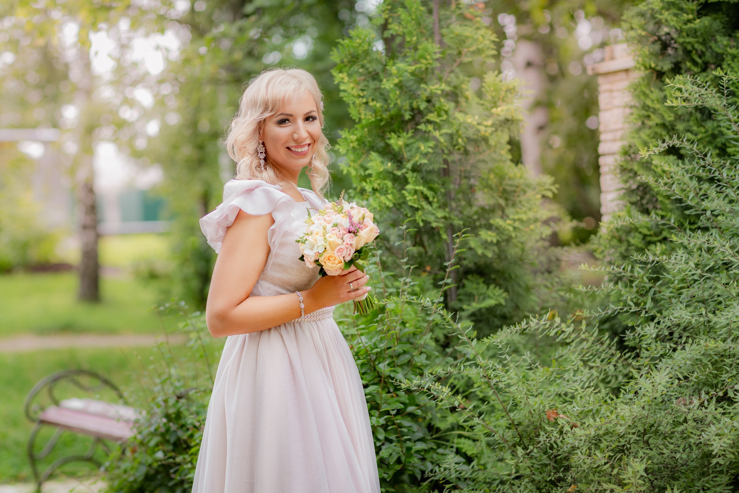 Свадебные летние фото