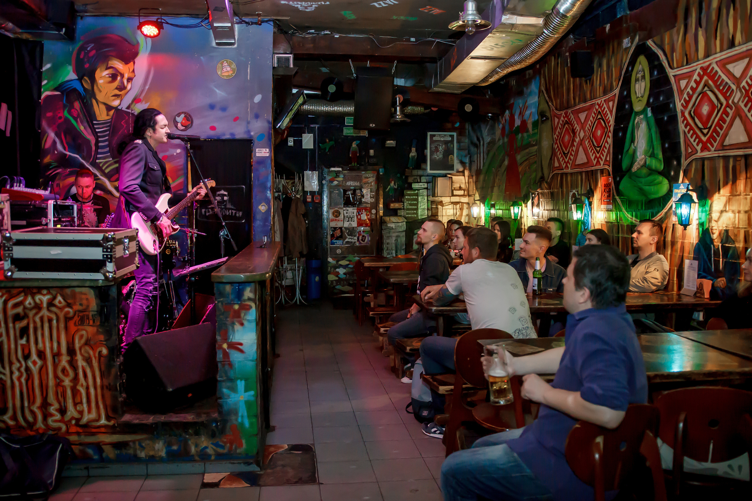 Группа Goffman|Бар "Графити"| 2019. Фотограф в Батуми Павел Шарников