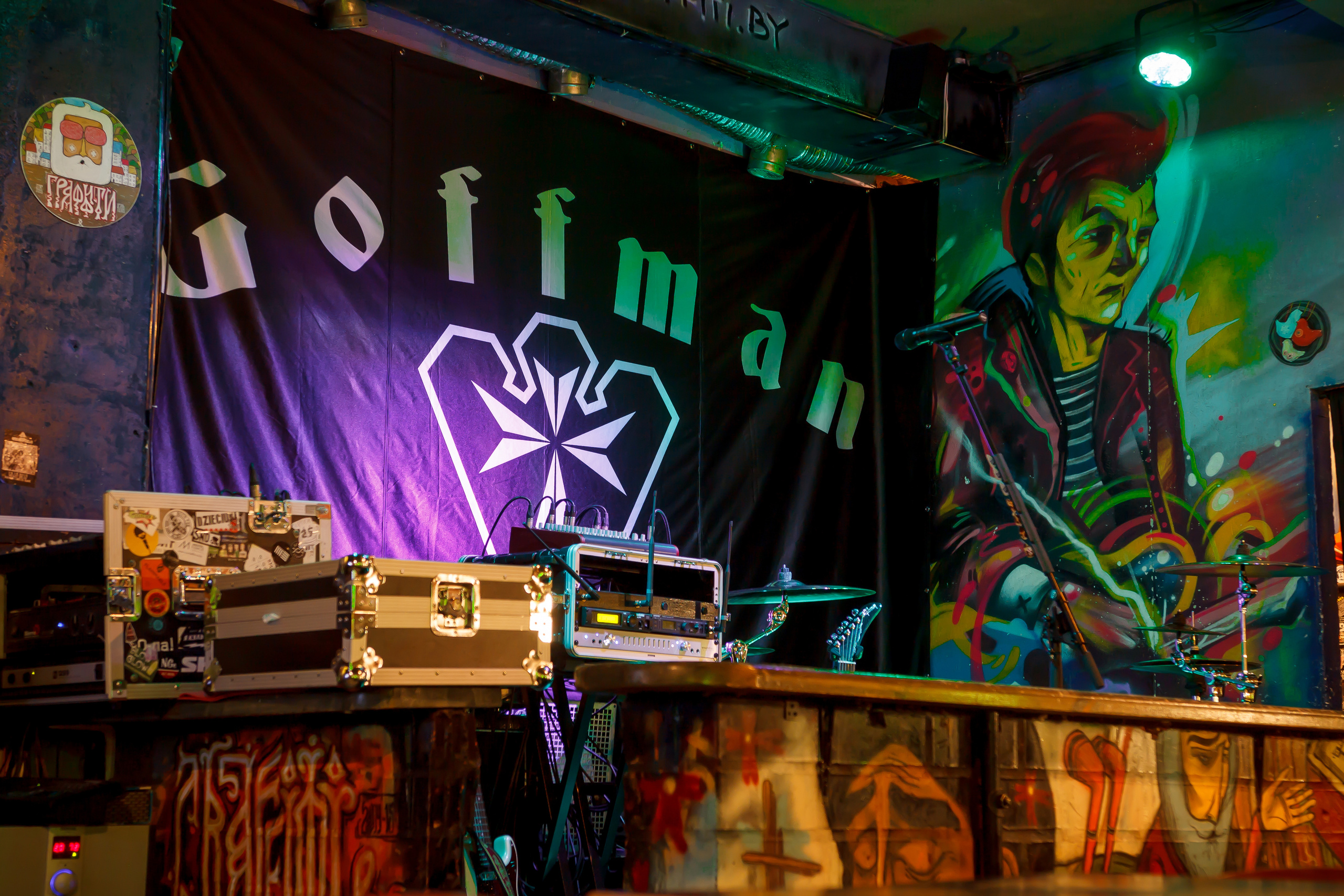 Группа Goffman|Бар "Графити"| 2019. Фотограф в Батуми Павел Шарников