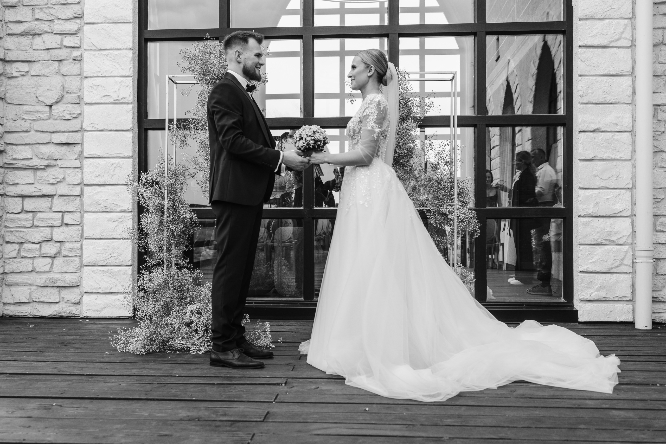 Замечательная свадьба в Белом Замке Шамони в Красноярске. Свадебный фотограф-видеограф в Красноярске Евгений Константинопольский