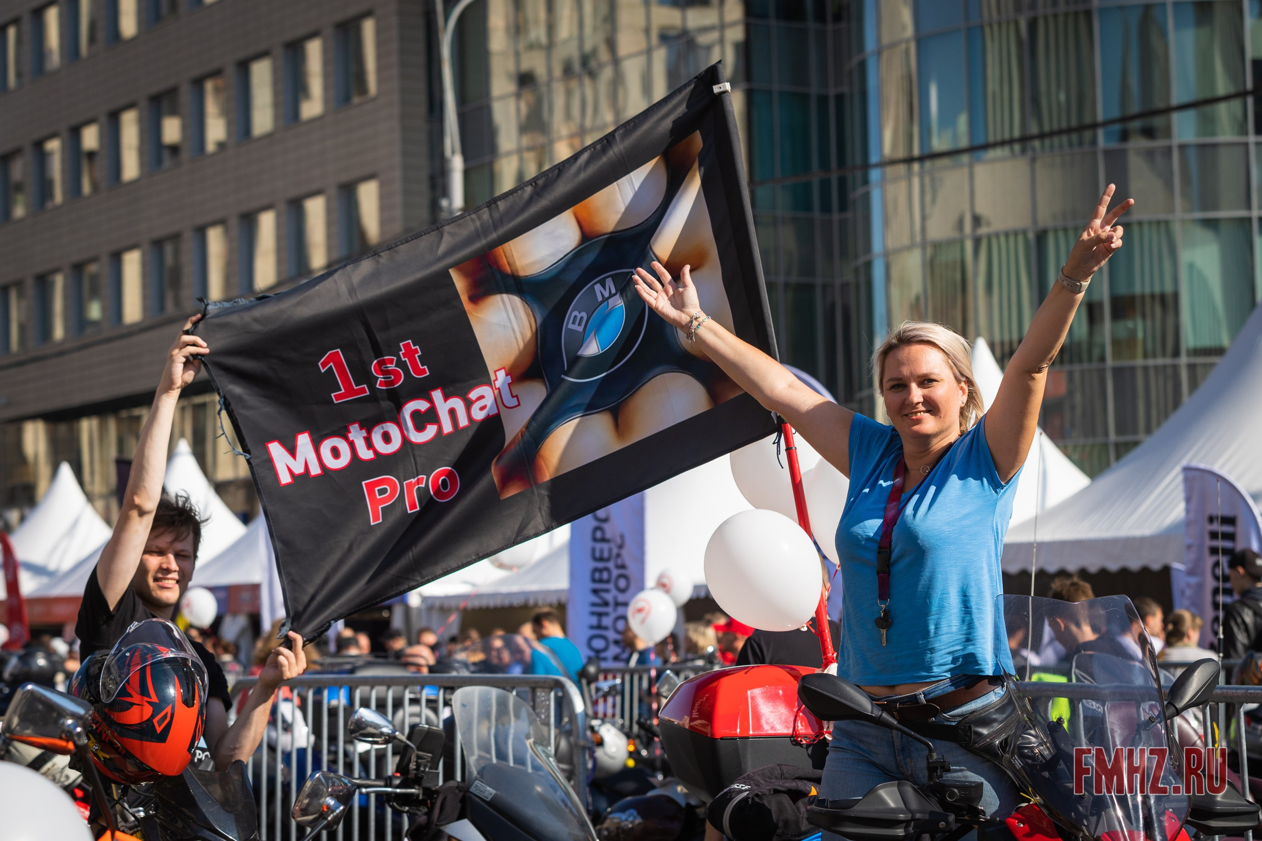 Закрытие Мотосезона 2023 на проспекте Академика Сахарова. Фотограф Владимир Охрименко