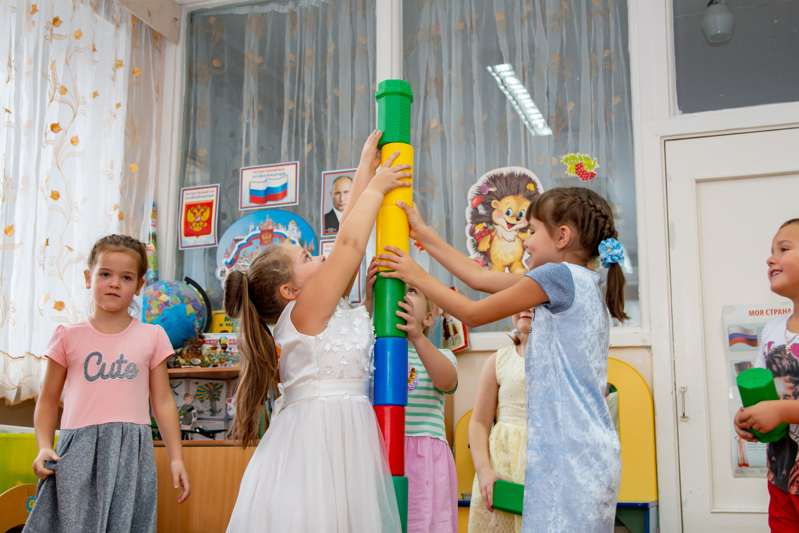 Съемки жизни в детском саду. Выпускные альбомы в Обнинске
