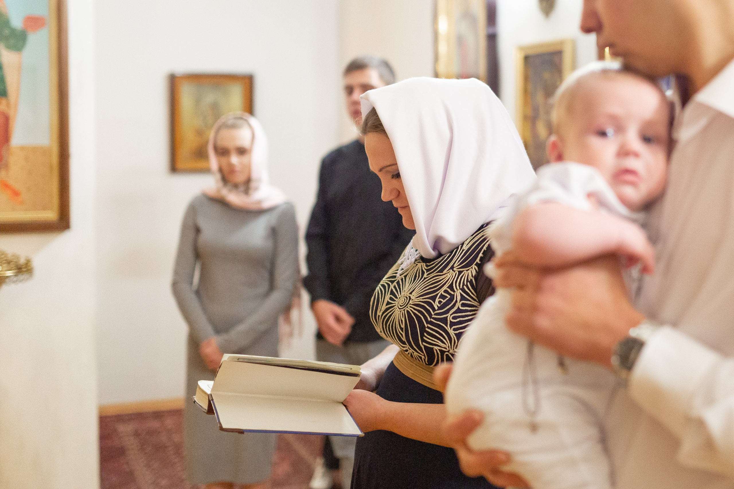 Таинство крещения. Фотограф Комаров Сергей