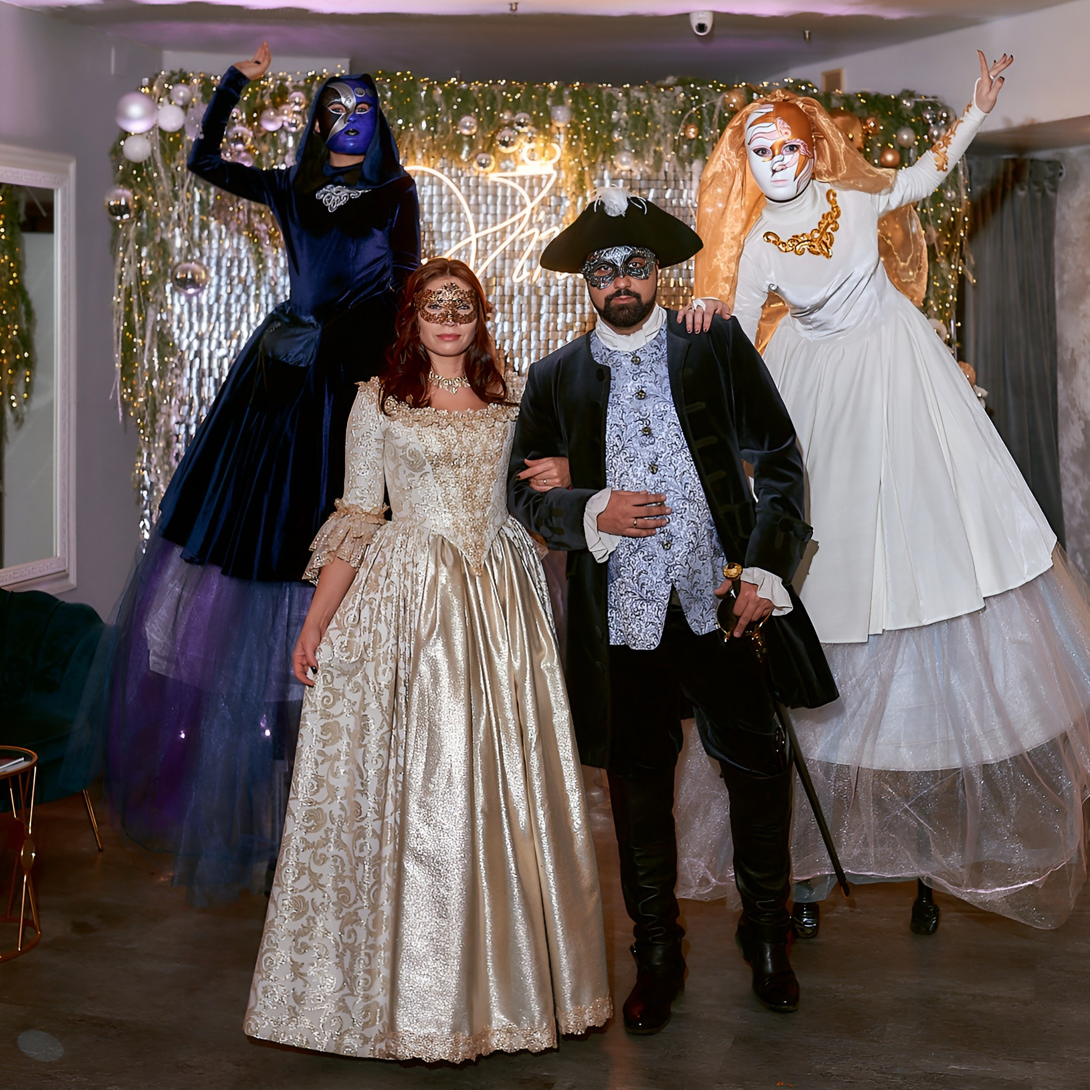 «Венецианский карнавал» | ресторан Vinity. Свадебный фотограф в Санкт-Петербурге Славин Денис