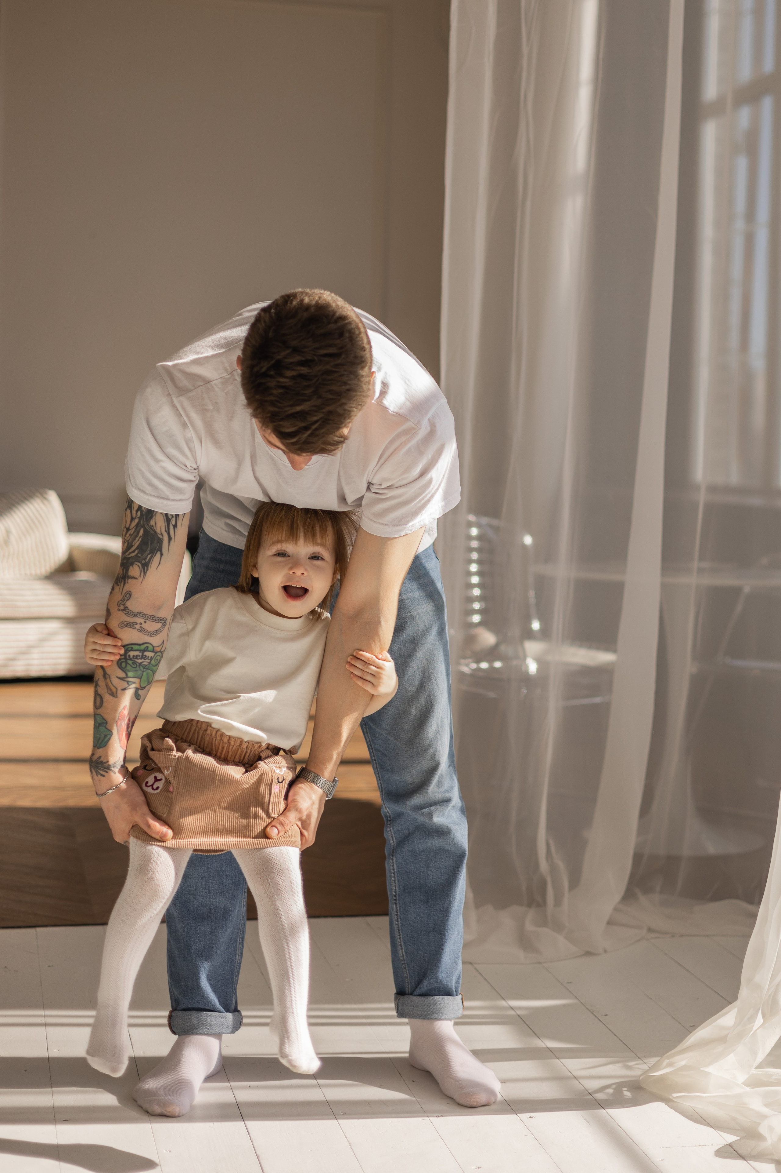 Семейная фото сессия в студии. Фотограф Самойлова Анна Архангельск, Северодвинск