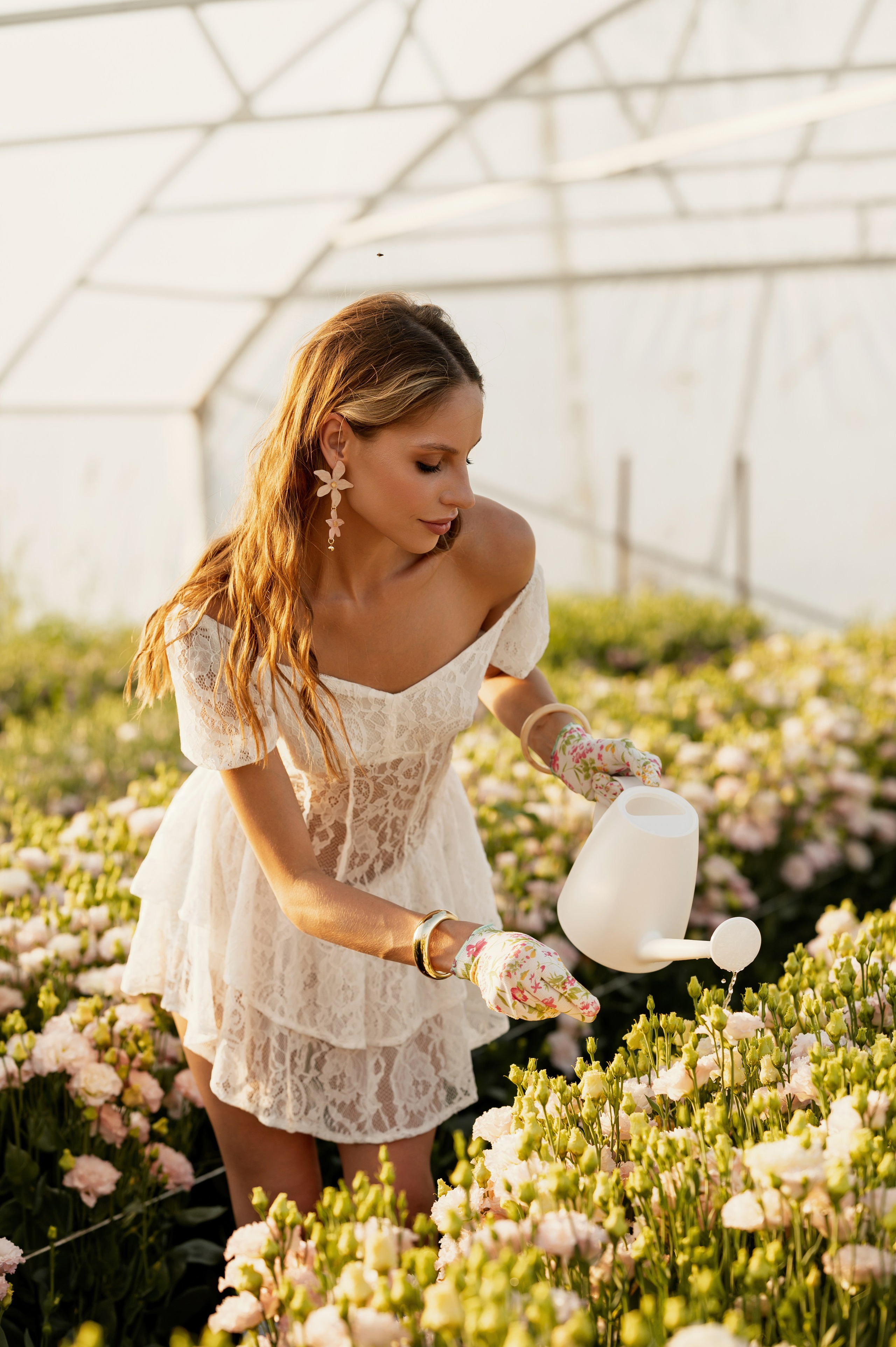 Диана в теплице. Фотограф в Краснодаре Скубицкая Альбина