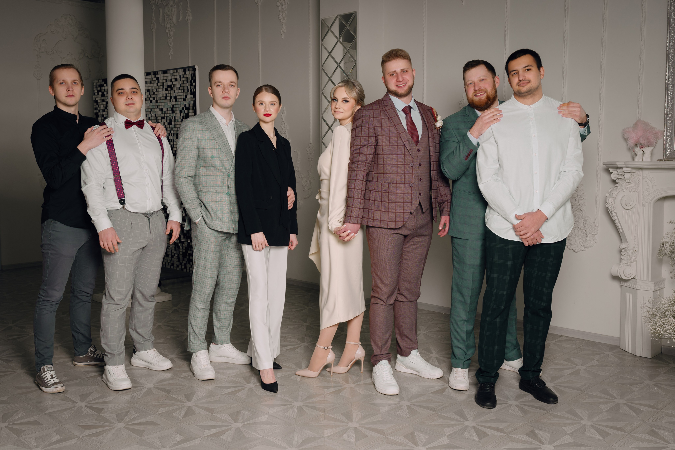 Свадебная фотосессия в студии. Фотограф Ким Наталья в Красноярске