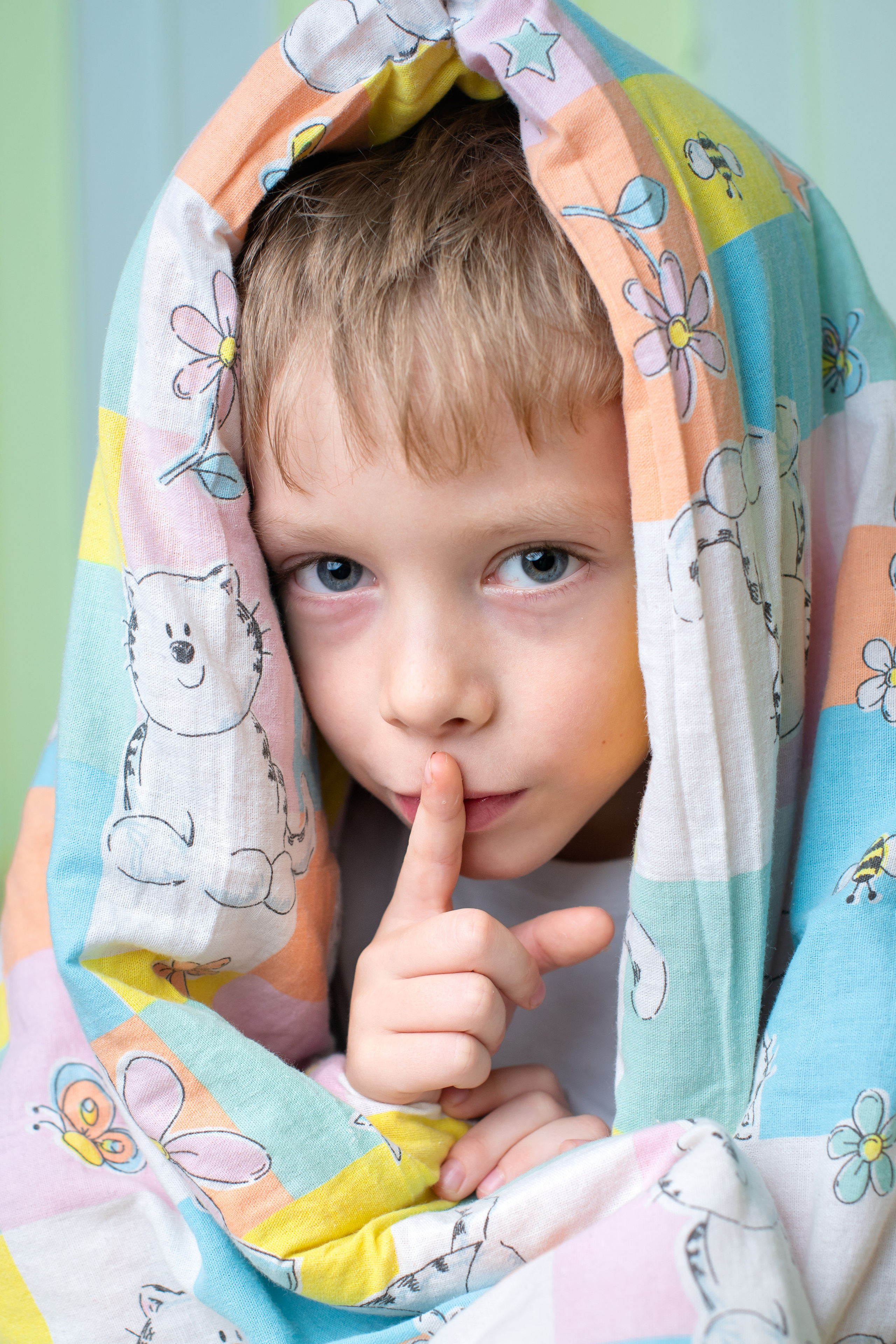 Тихо. Тихий час в детском саду Золотая рыбка