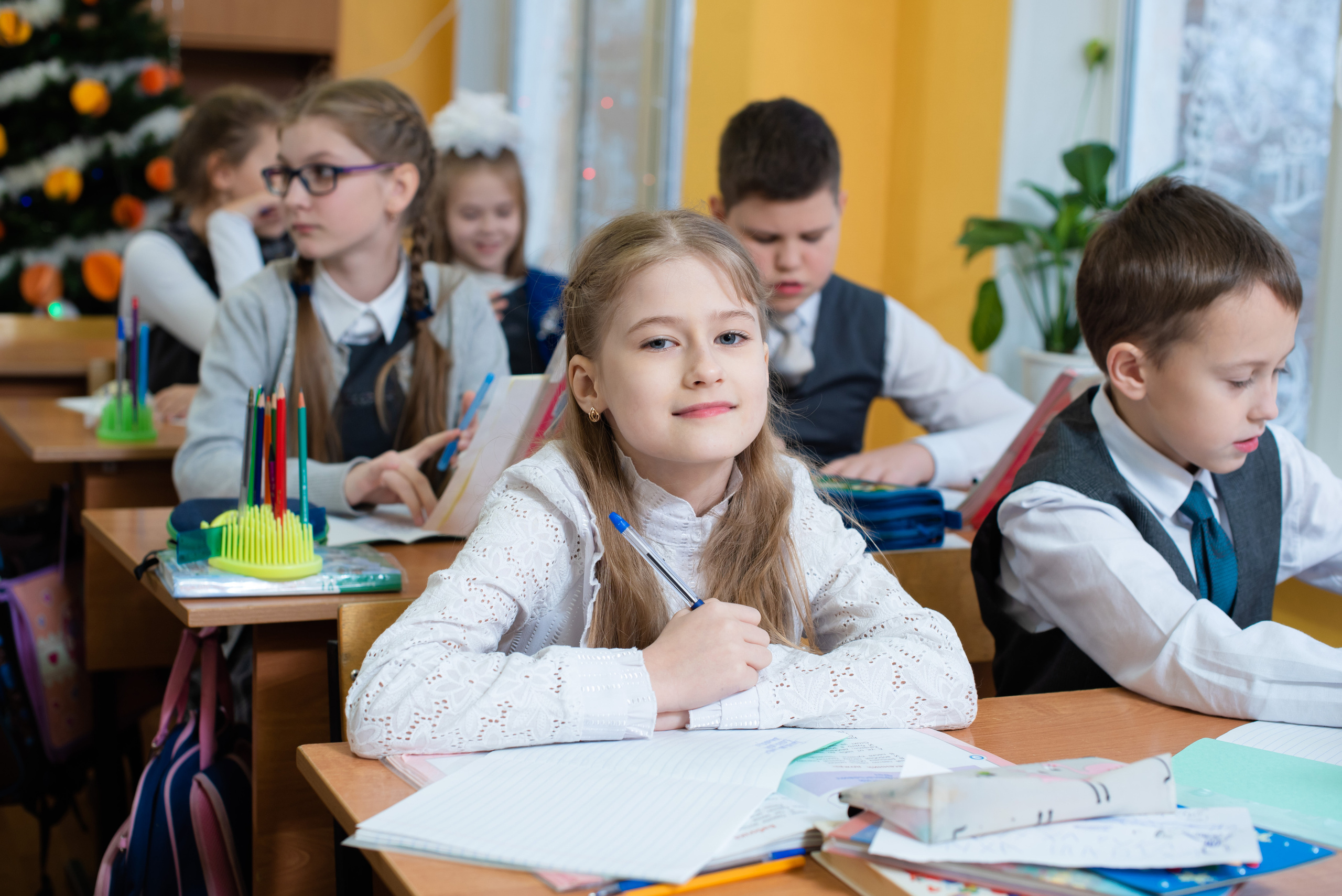 Фотосессия для начальной школы (первоклассников, 1-4 класс). Лапшина Юлия — школьный фотограф в Нижнем Новгороде. Выпускные альбомы