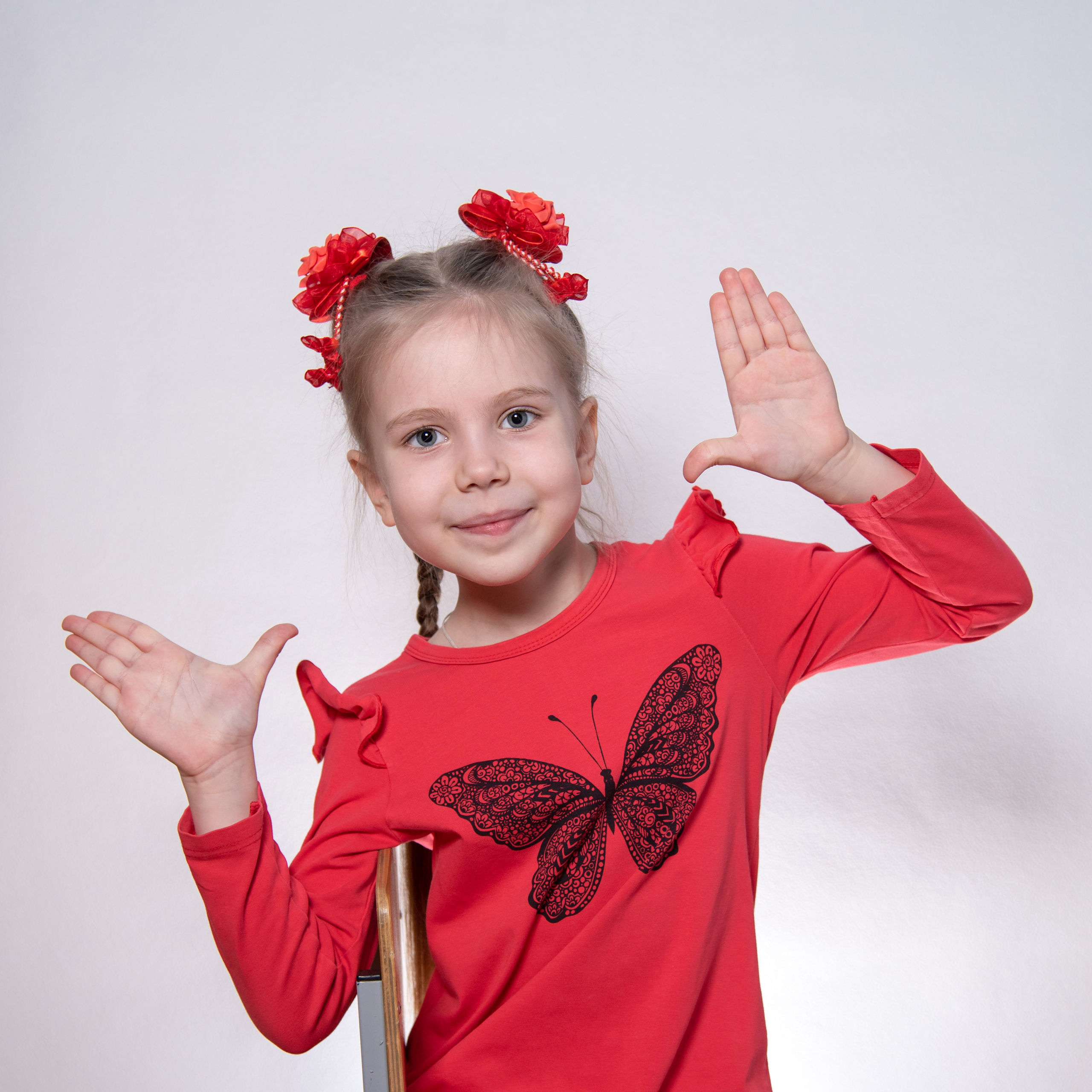 Эмоциональный портрет девочки