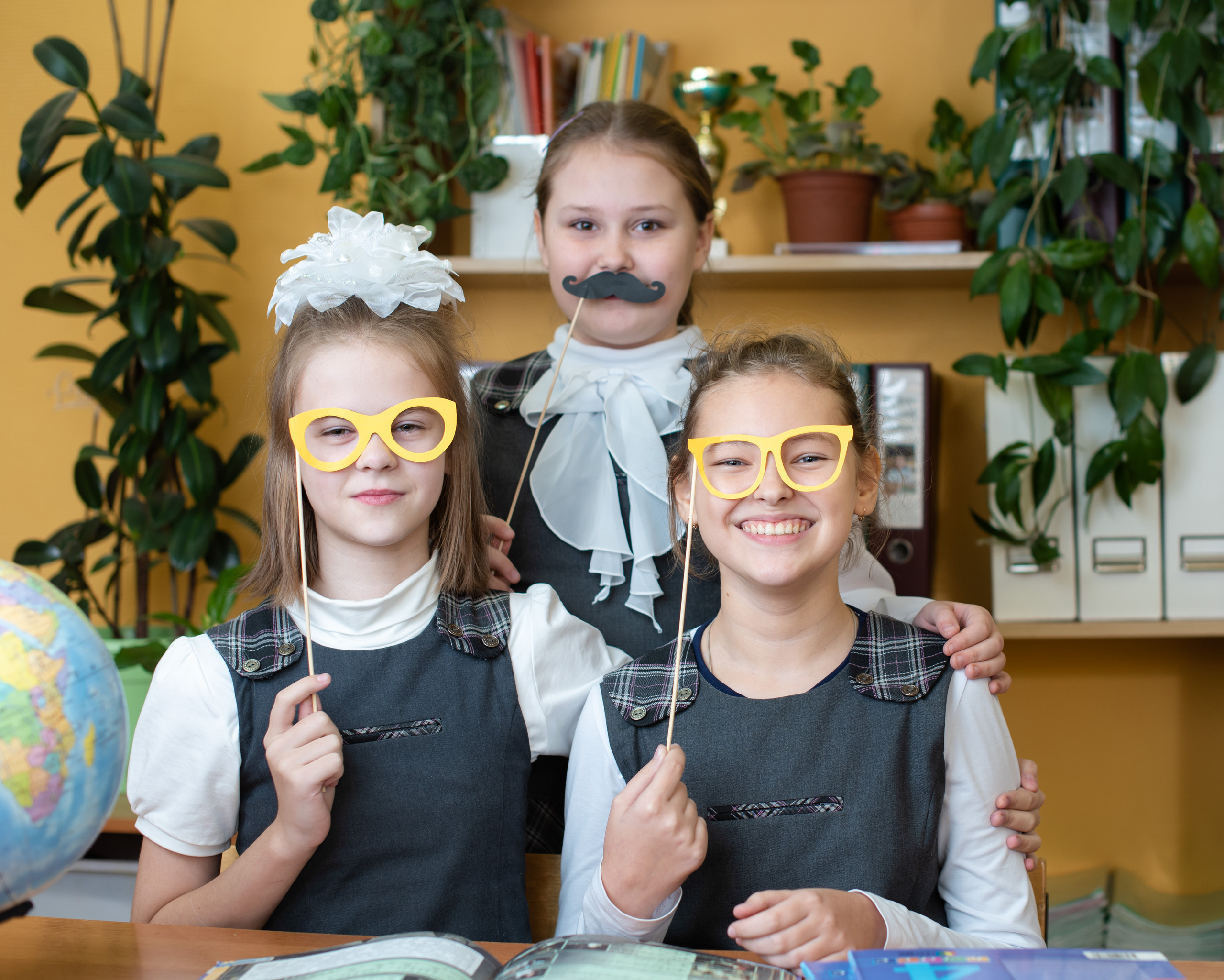 Фотосессия для начальной школы (первоклассников, 1-4 класс). Лапшина Юлия — школьный фотограф в Нижнем Новгороде. Выпускные альбомы