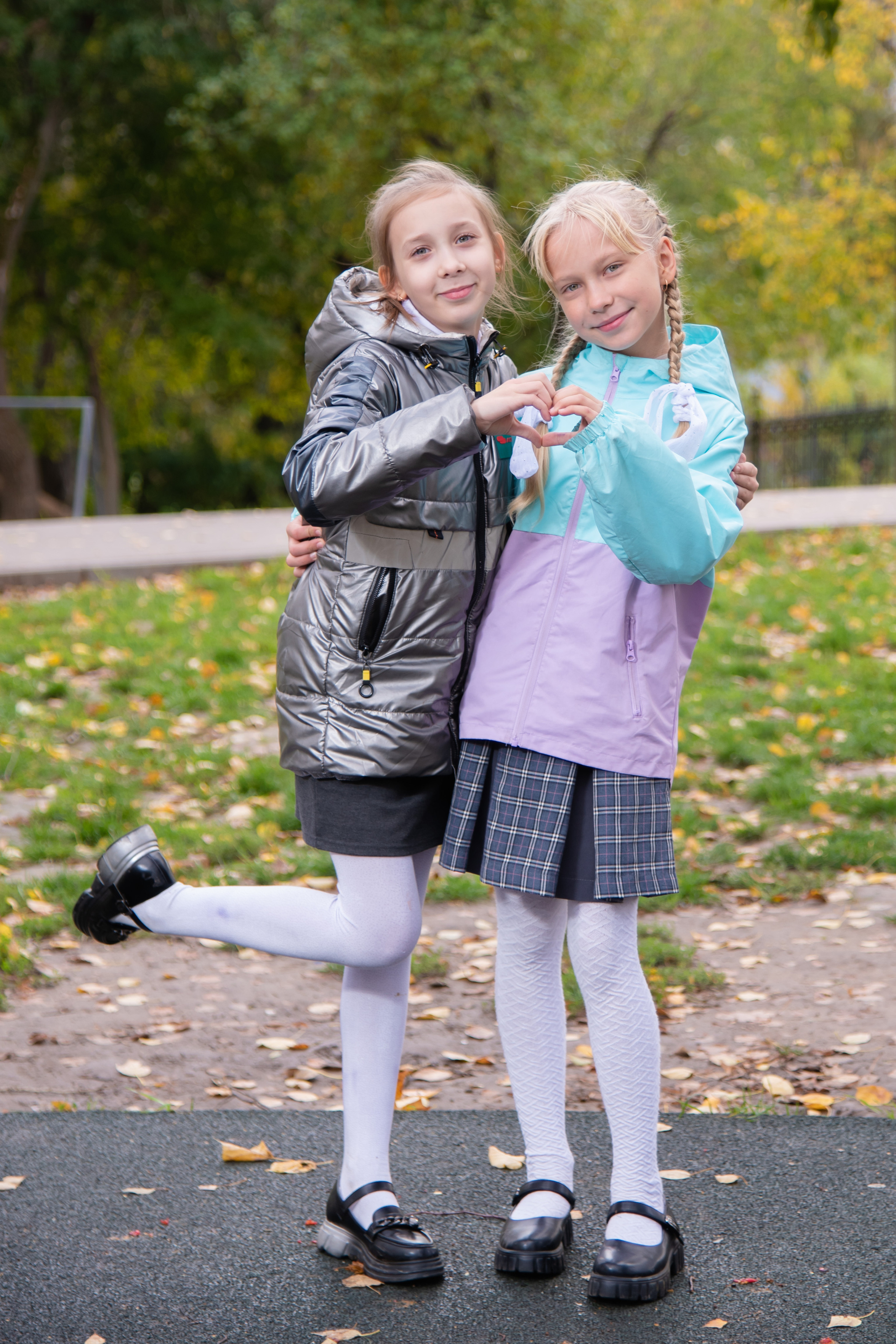 Фотосессия в сквере. Лапшина Юлия — школьный фотограф в Нижнем Новгороде. Выпускные альбомы