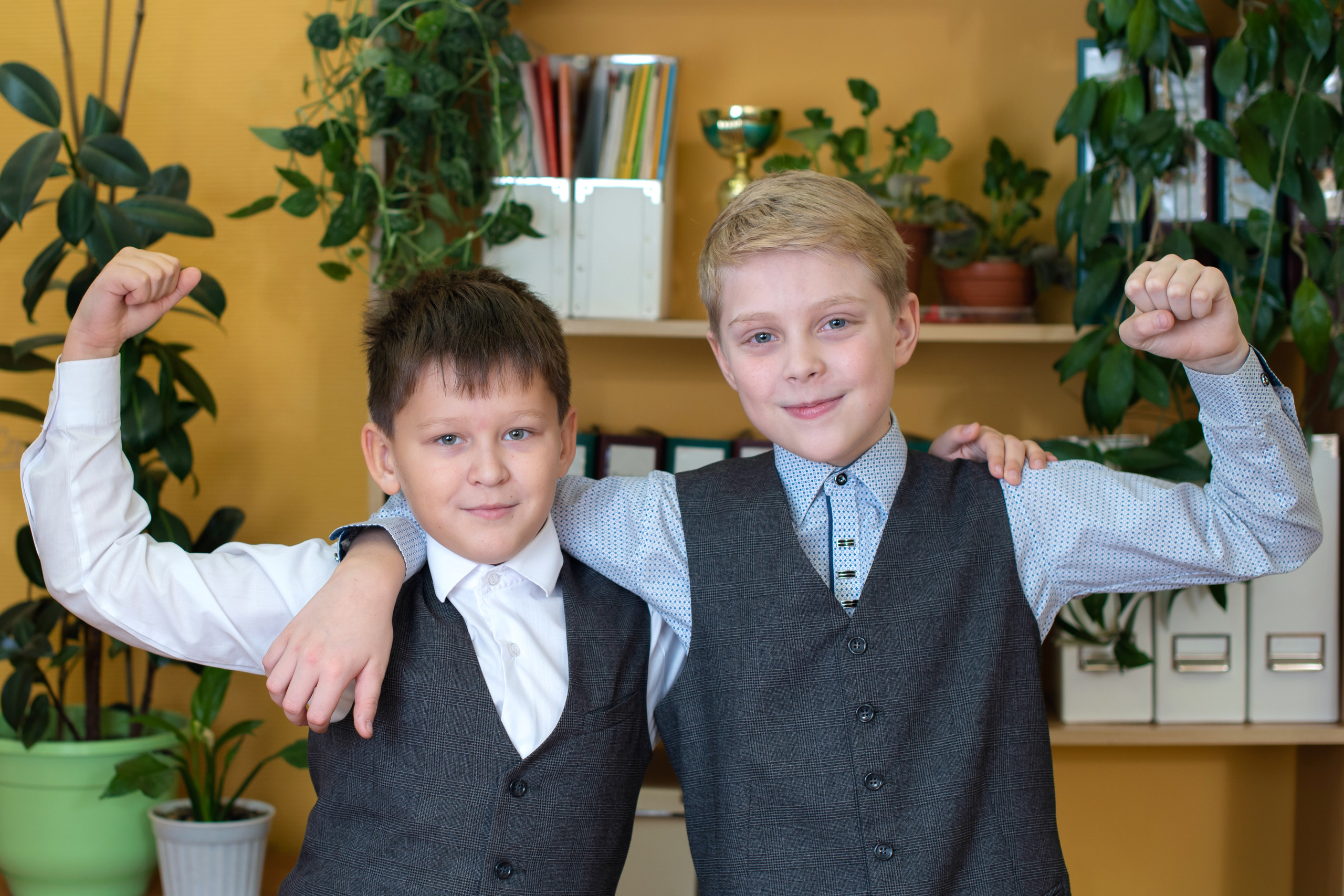 Фотосессия для начальной школы (первоклассников, 1-4 класс). Лапшина Юлия — школьный фотограф в Нижнем Новгороде. Выпускные альбомы