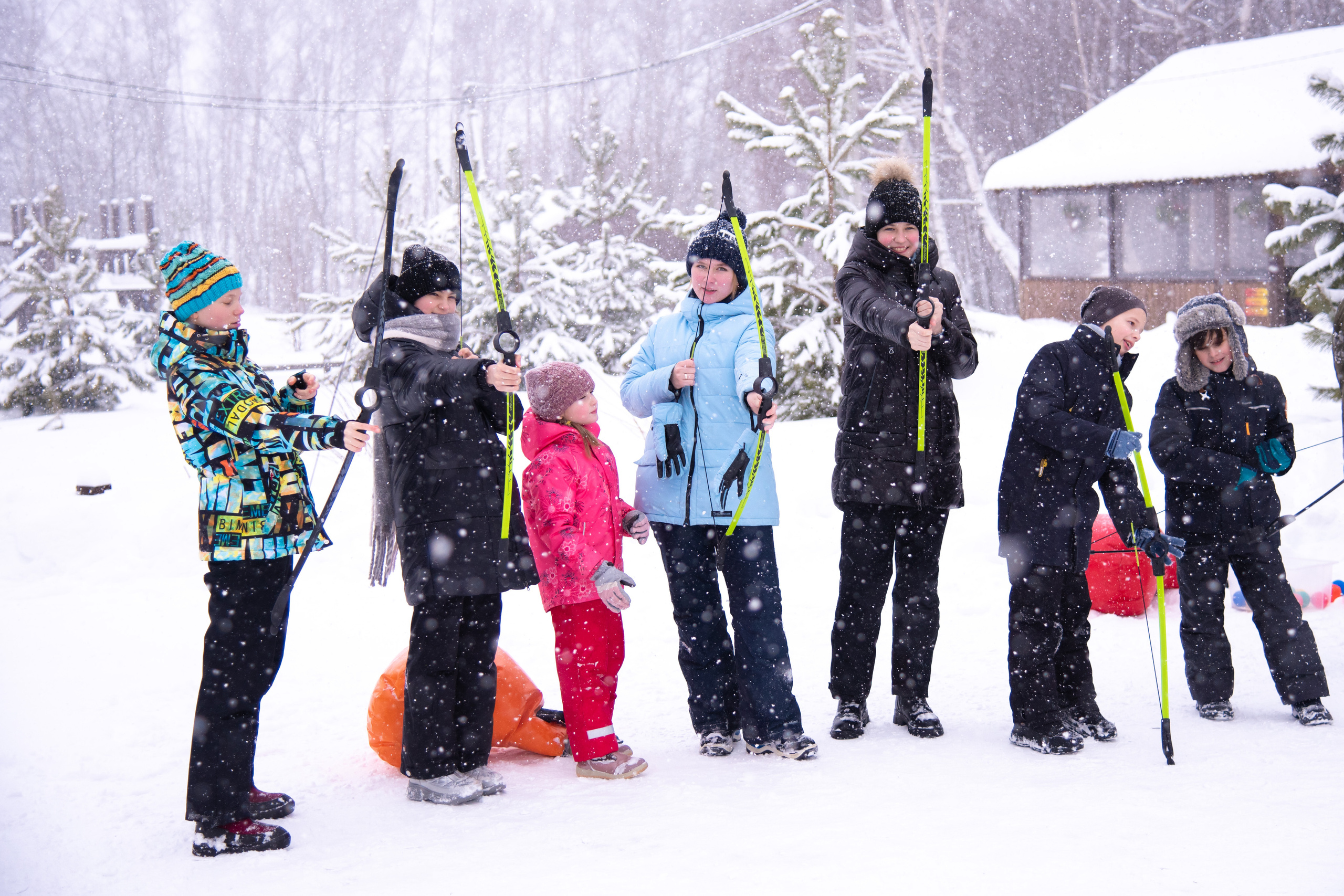 Фотосессия на базе отдыха "Остров приключений" для школы 94. Лапшина Юлия — школьный фотограф в Нижнем Новгороде. Выпускные альбомы