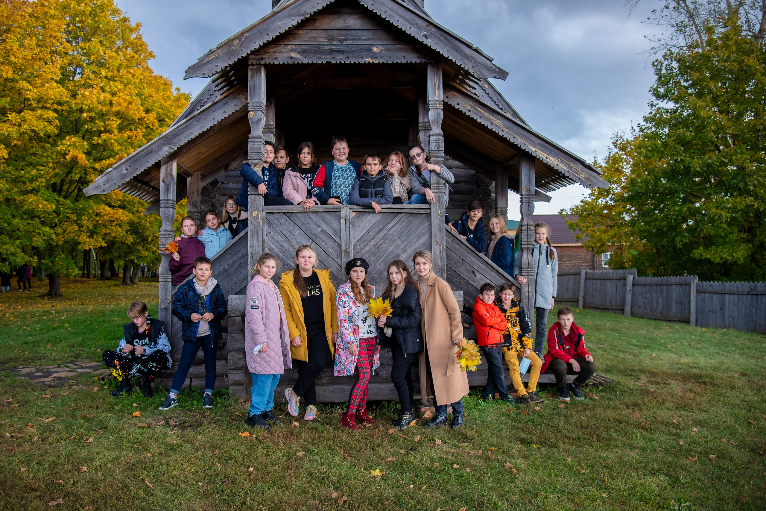 Фотографии со школьной экскурсии в село Большое Болдино. Лапшина Юлия — школьный фотограф в Нижнем Новгороде. Выпускные альбомы