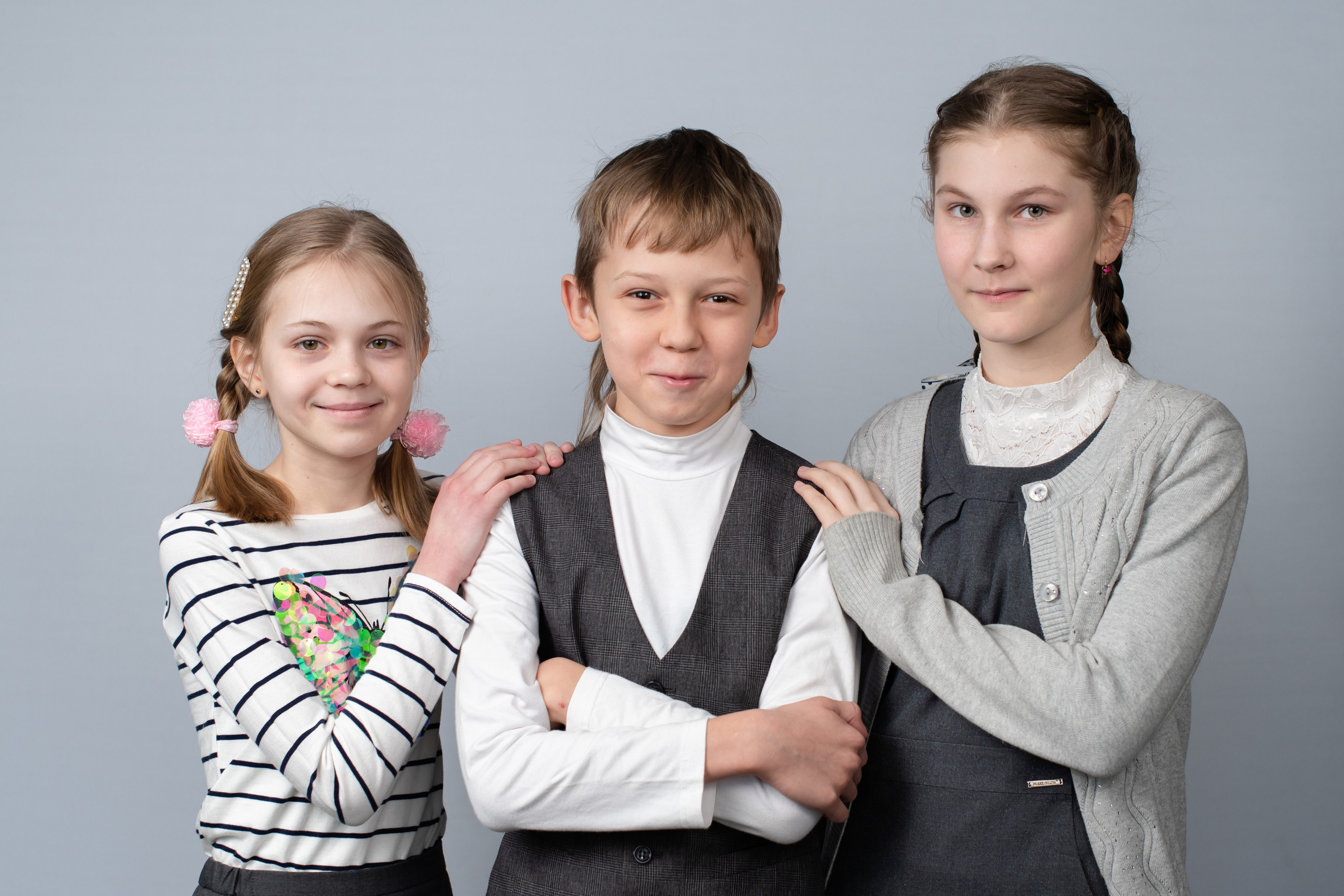 Фотосессия для начальной школы (первоклассников, 1-4 класс). Лапшина Юлия — школьный фотограф в Нижнем Новгороде. Выпускные альбомы