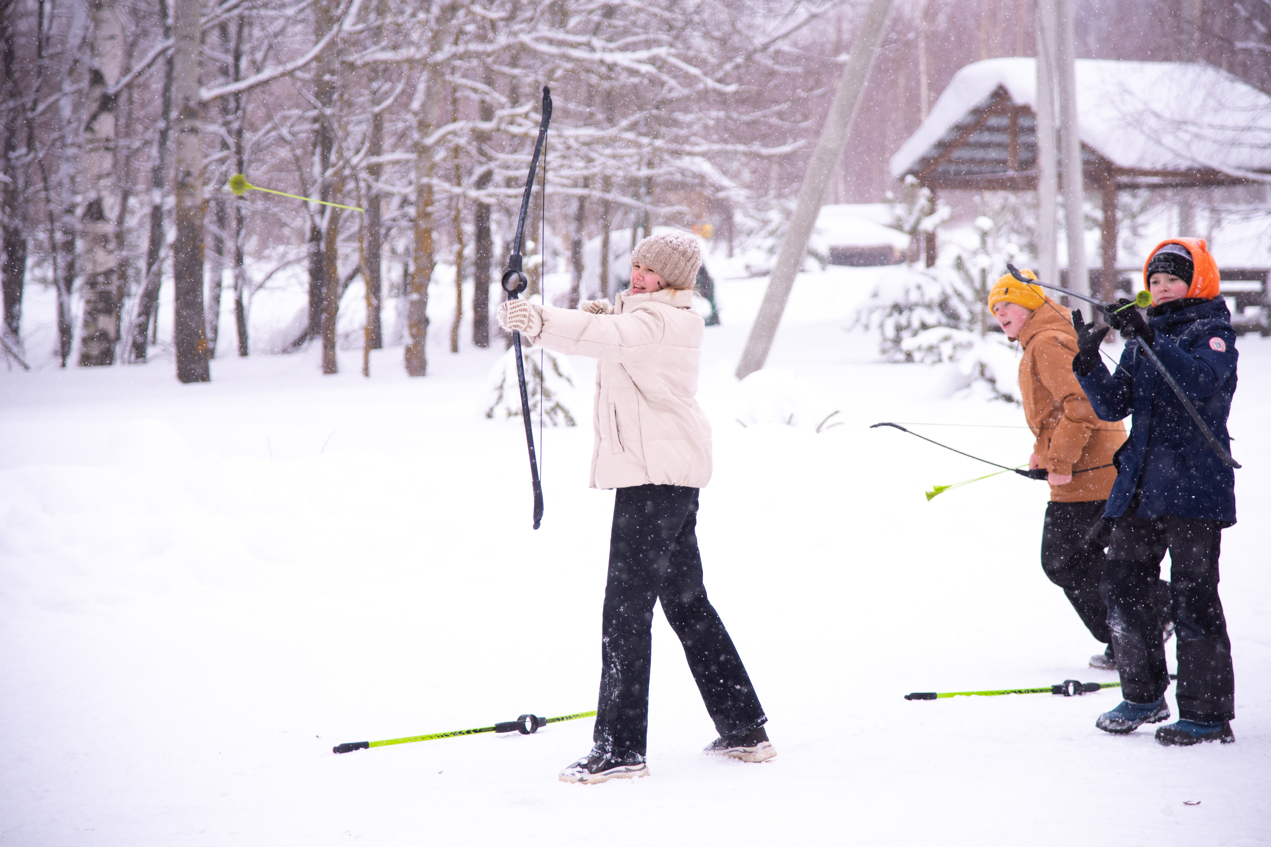 Фотосессия на базе отдыха "Остров приключений" для школы 94. Лапшина Юлия — школьный фотограф в Нижнем Новгороде. Выпускные альбомы